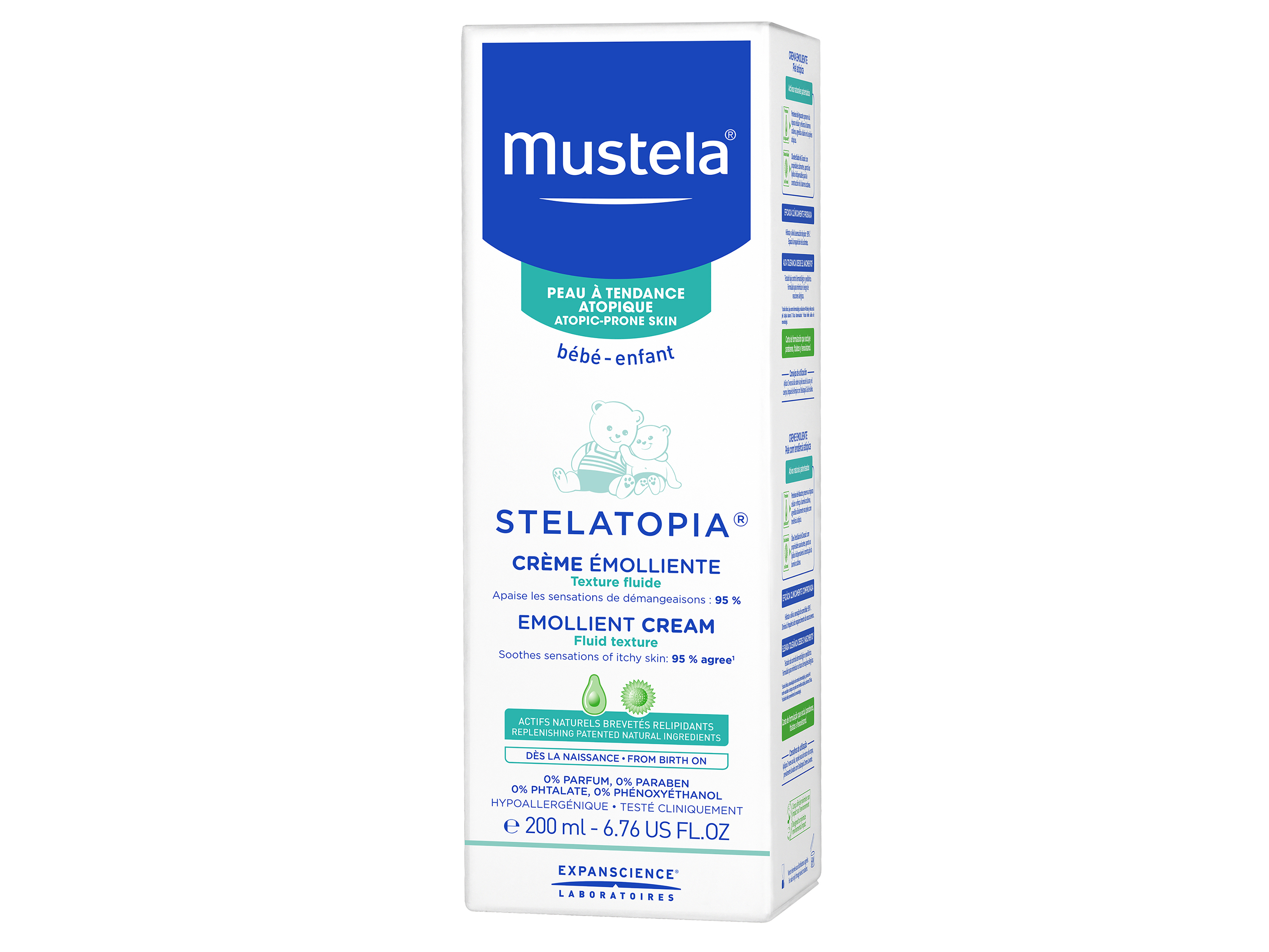 Mustela Stelatopia Emollient Cream, 200 ml
