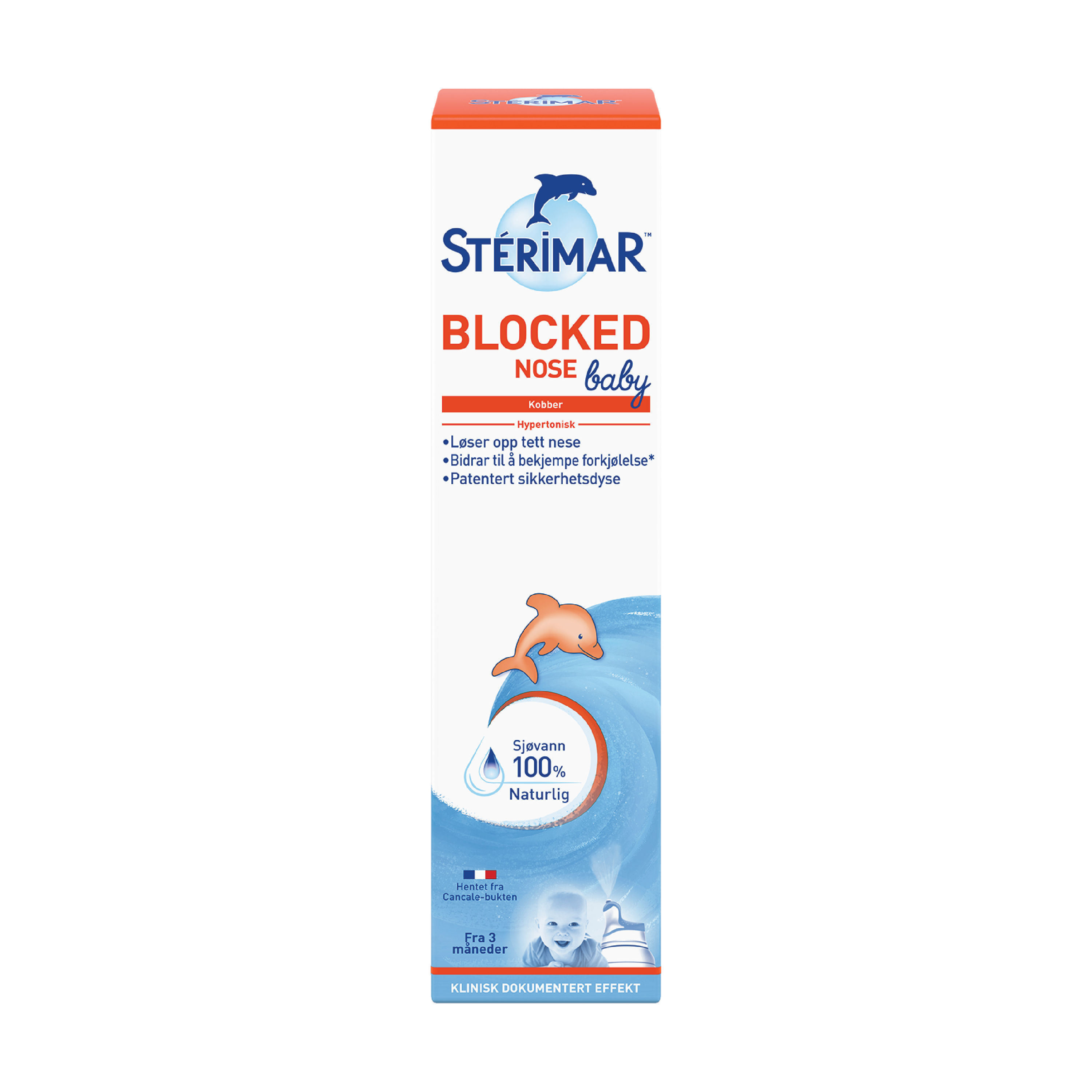 Stérimar Blocked Nose Baby Nesespray, 50 ml