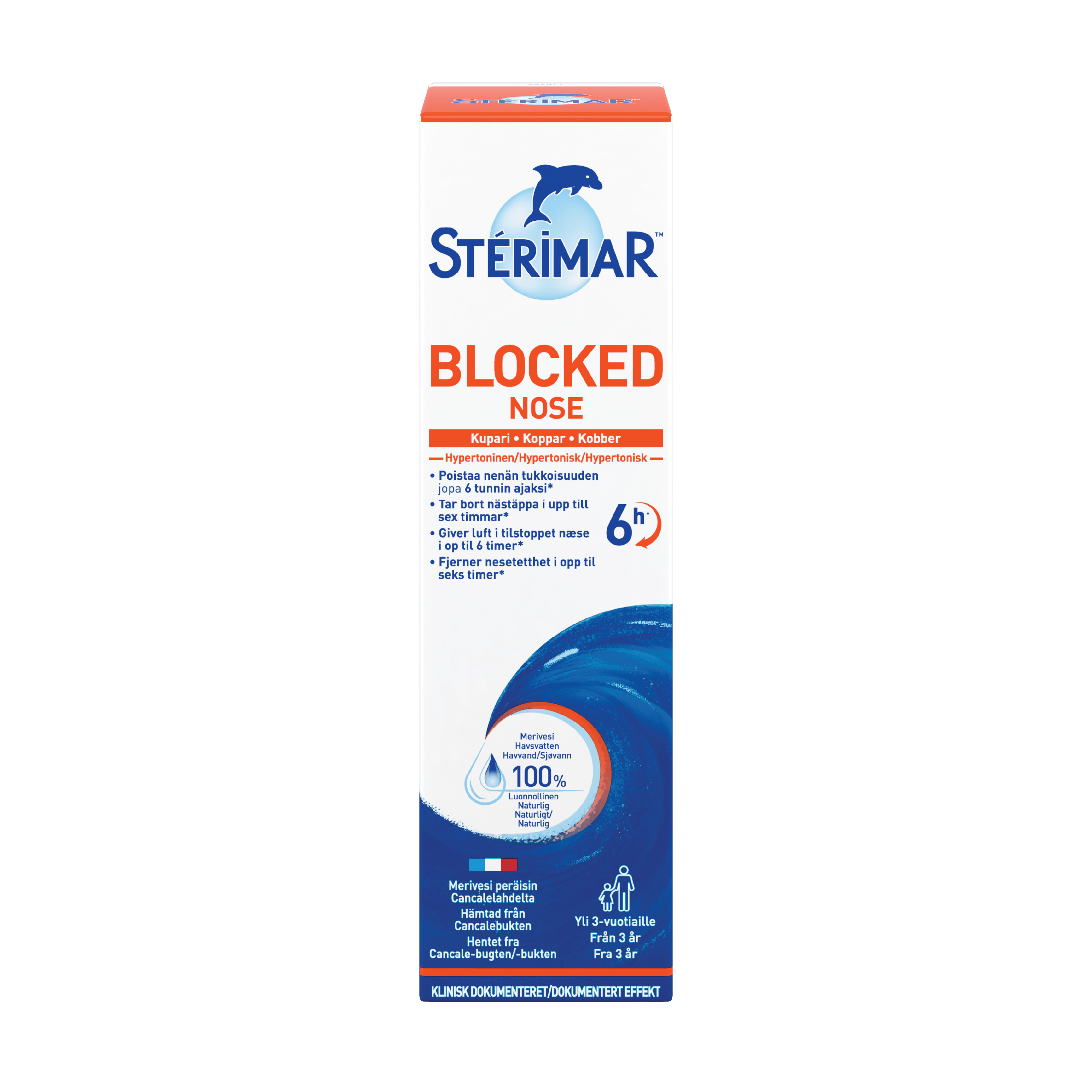 Stérimar Blocked Nose Nesespray, 100 ml