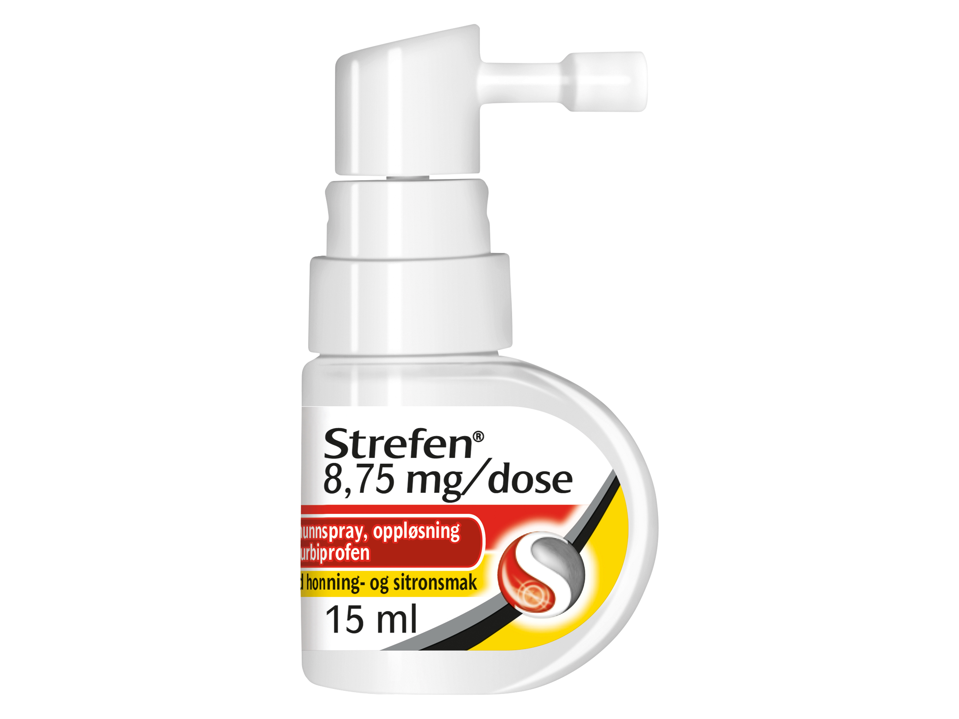 Strefen Munnspray 8,75mg/dose Honning og Sitron, 15 ml