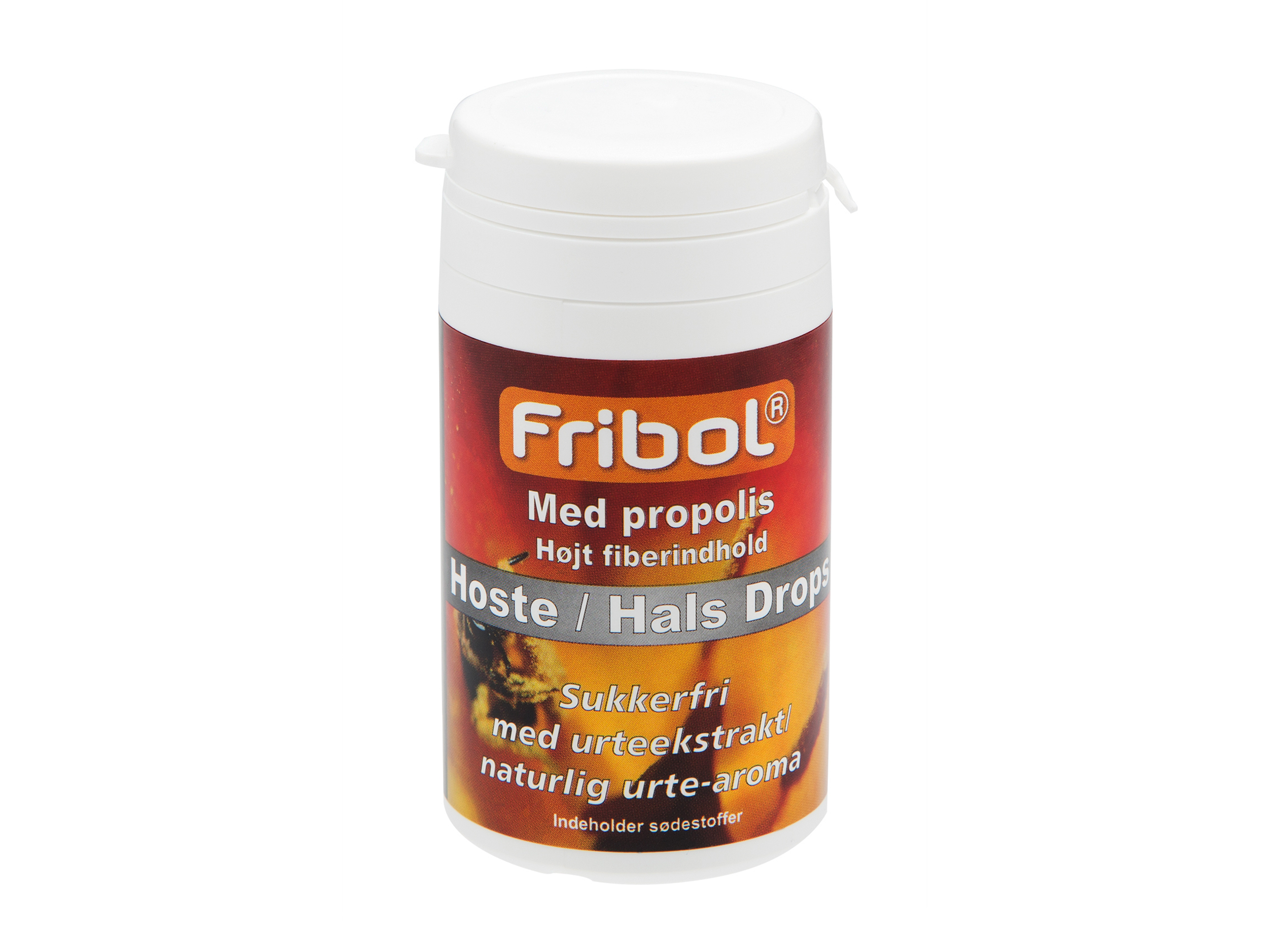 Fribol Sukkerfri Hoste/Hals Propolis, 60 gram