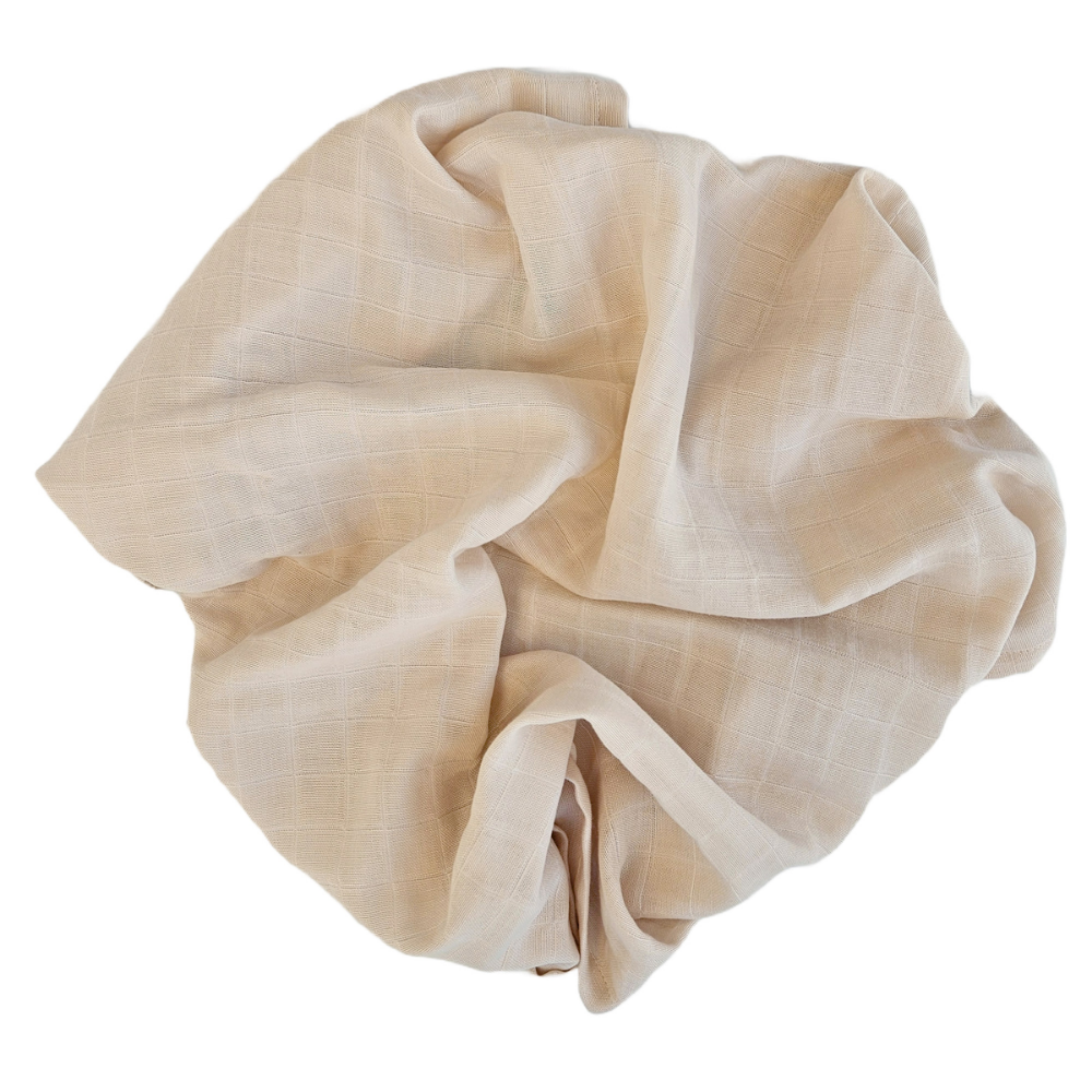 Summerville Organic Babyteppe i musselin, Sandshell, 1 stk.