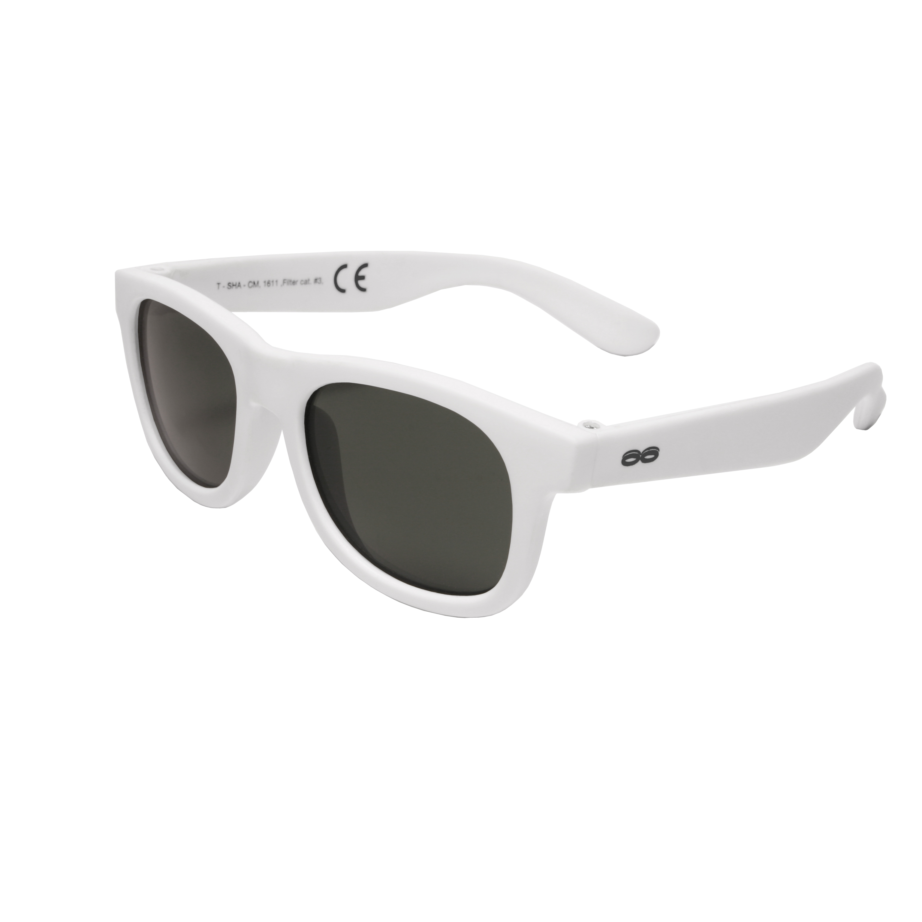 Tootiny Classic solbriller, 3 år+, hvit, 1 stk.