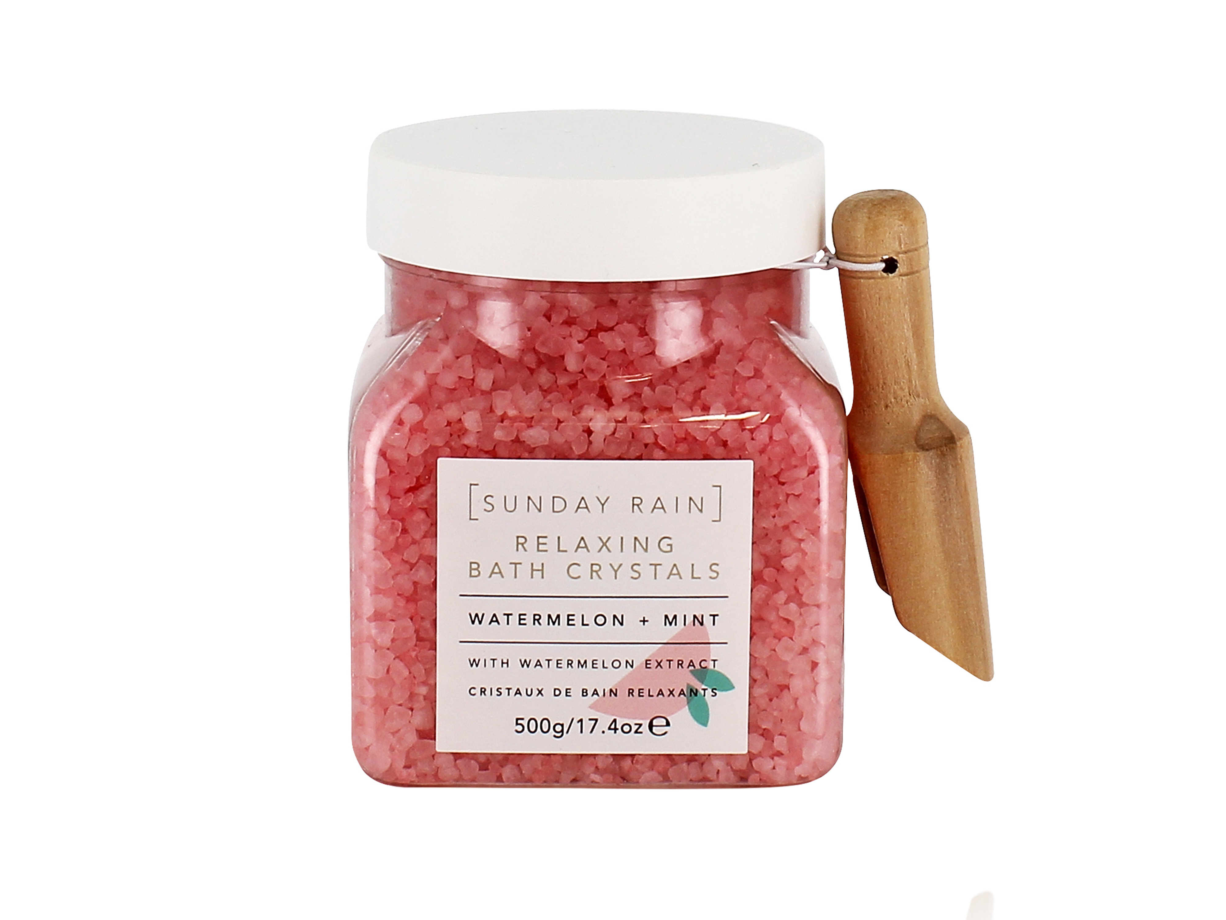 Sunday Rain Bath Crystals Watermelon & Mint, 500 g