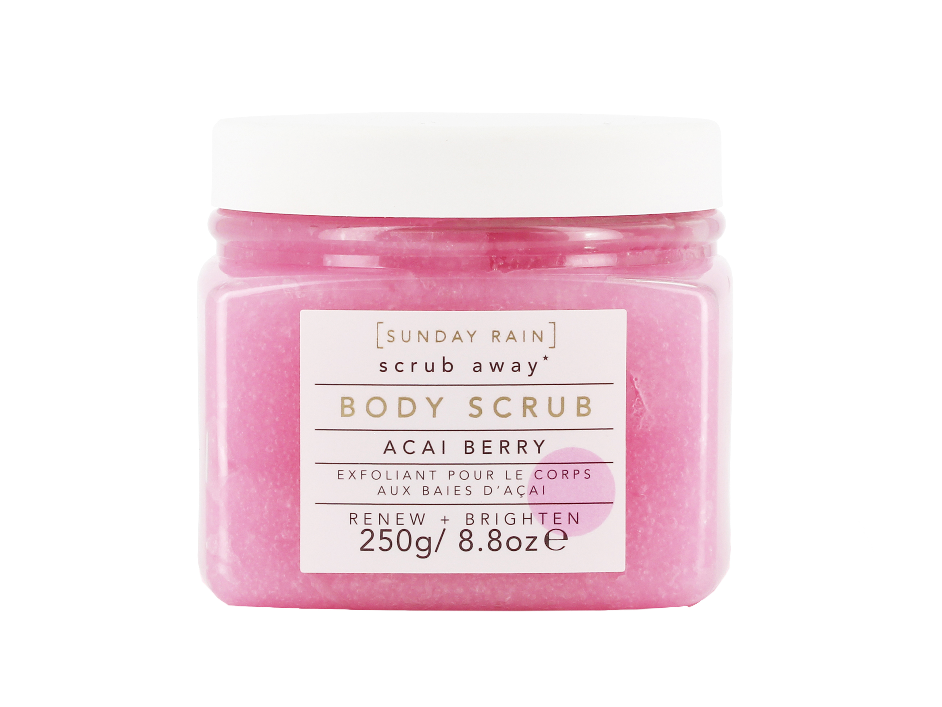 Sunday Rain Body Scrub Acai Berry, 250 g