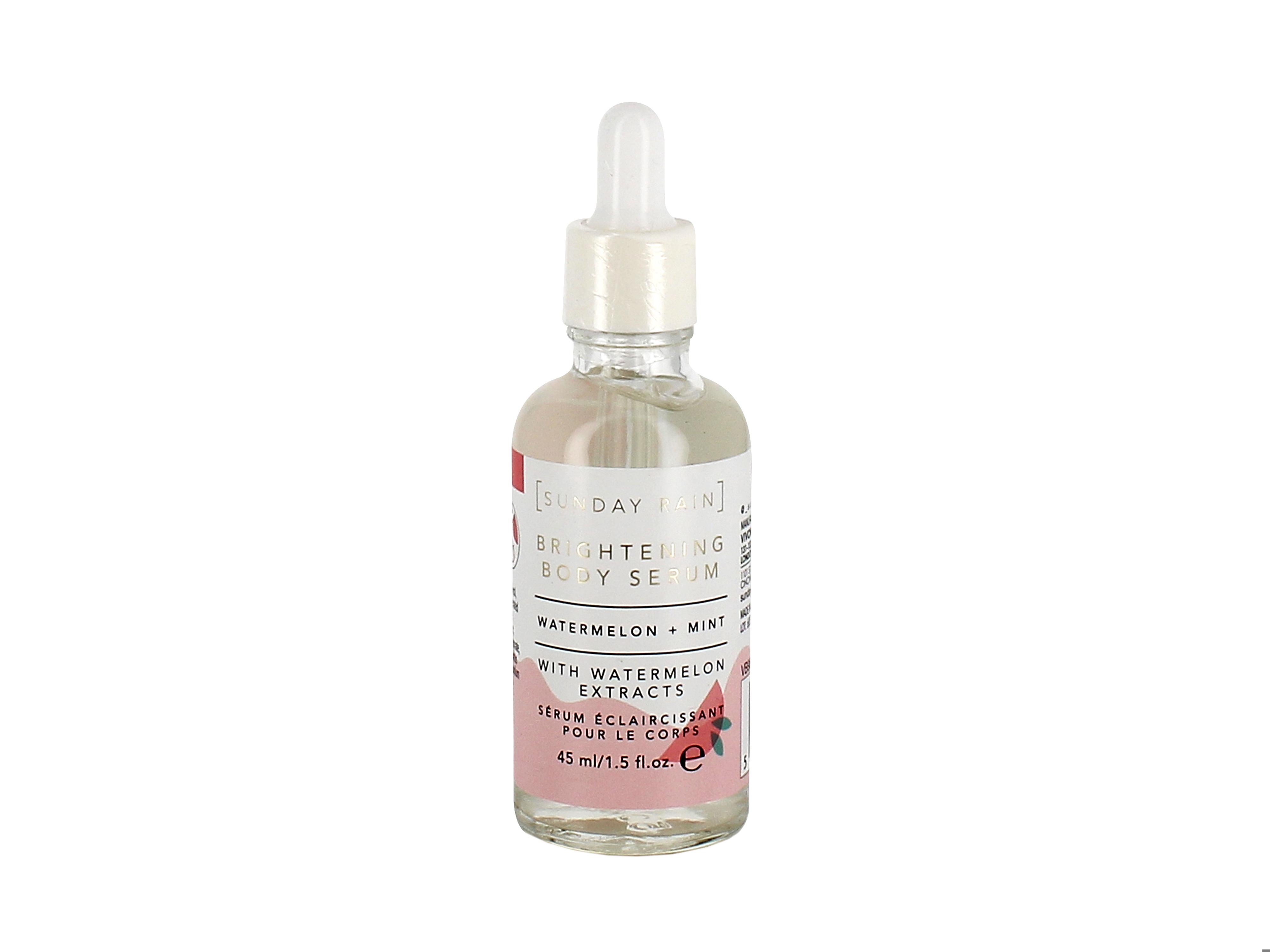 Sunday Rain Brightening Body Serum Watermelon & Mint, 45 ml