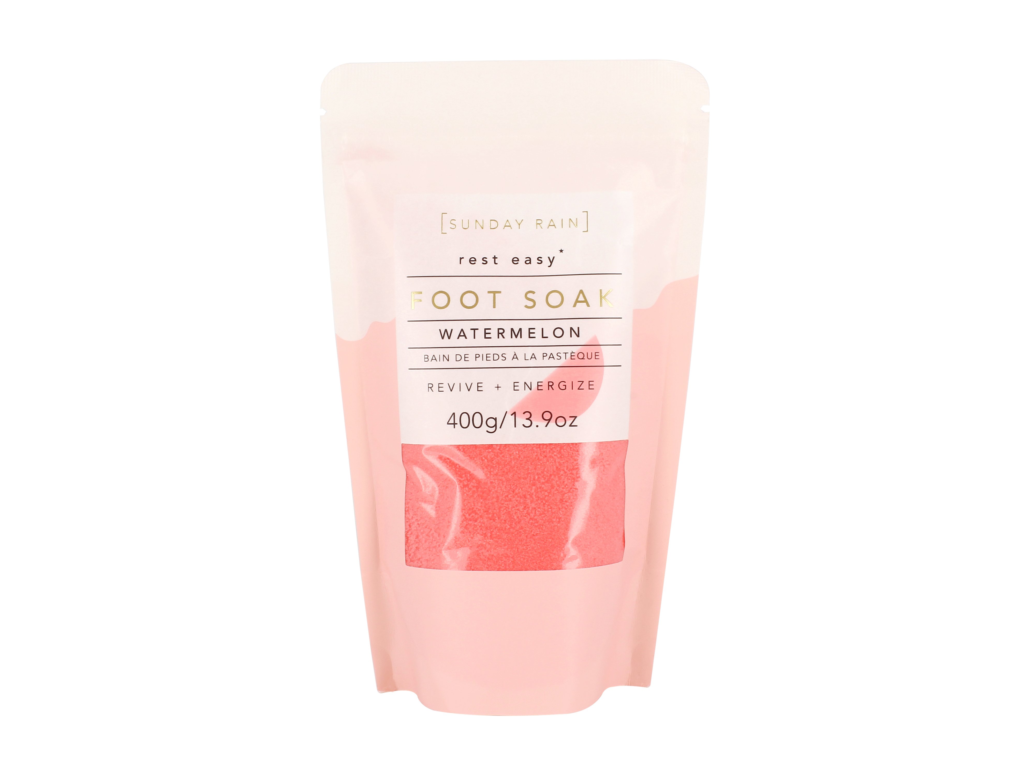 Sunday Rain Foot Soak Watermelon, 400 g