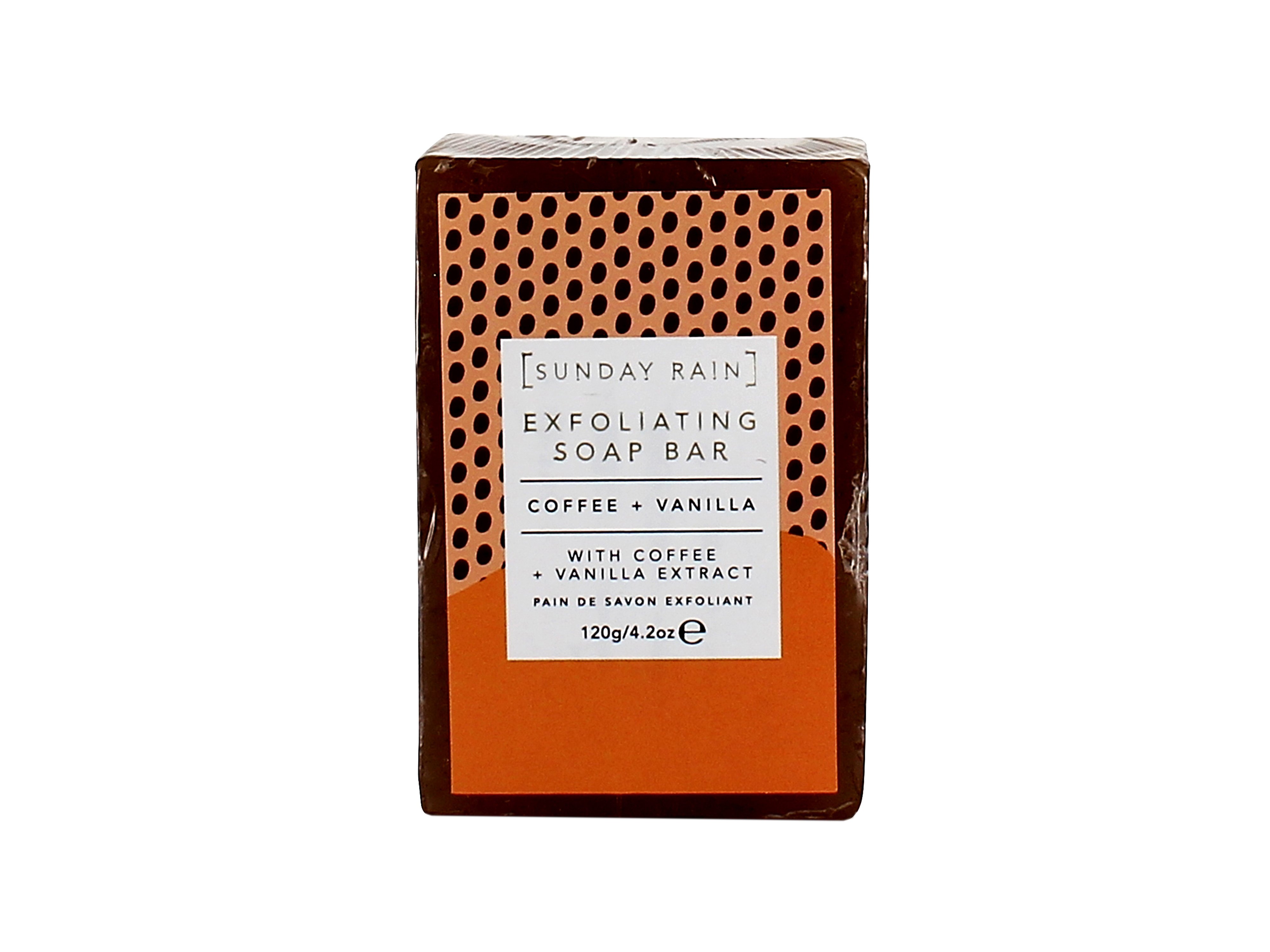 Sunday Rain SundayRain Exfoliating Bar Soap Coffee & Vanilla, 1 stk.