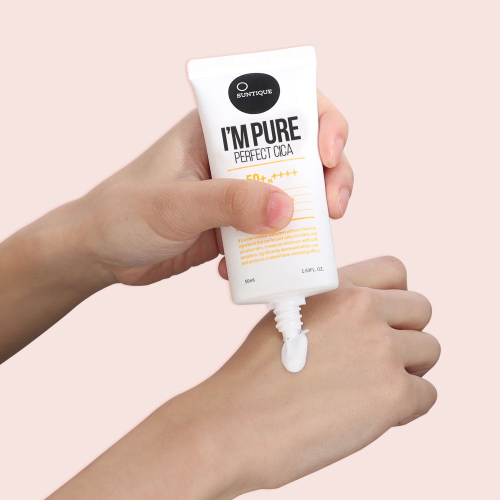 Suntique I’m Pure Perfect Cica SPF50+ PA++++, 50 ml Solpleie ansikt