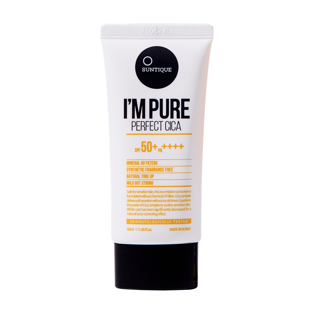 Suntique I’m Pure Perfect Cica SPF50+ PA++++, 50 ml