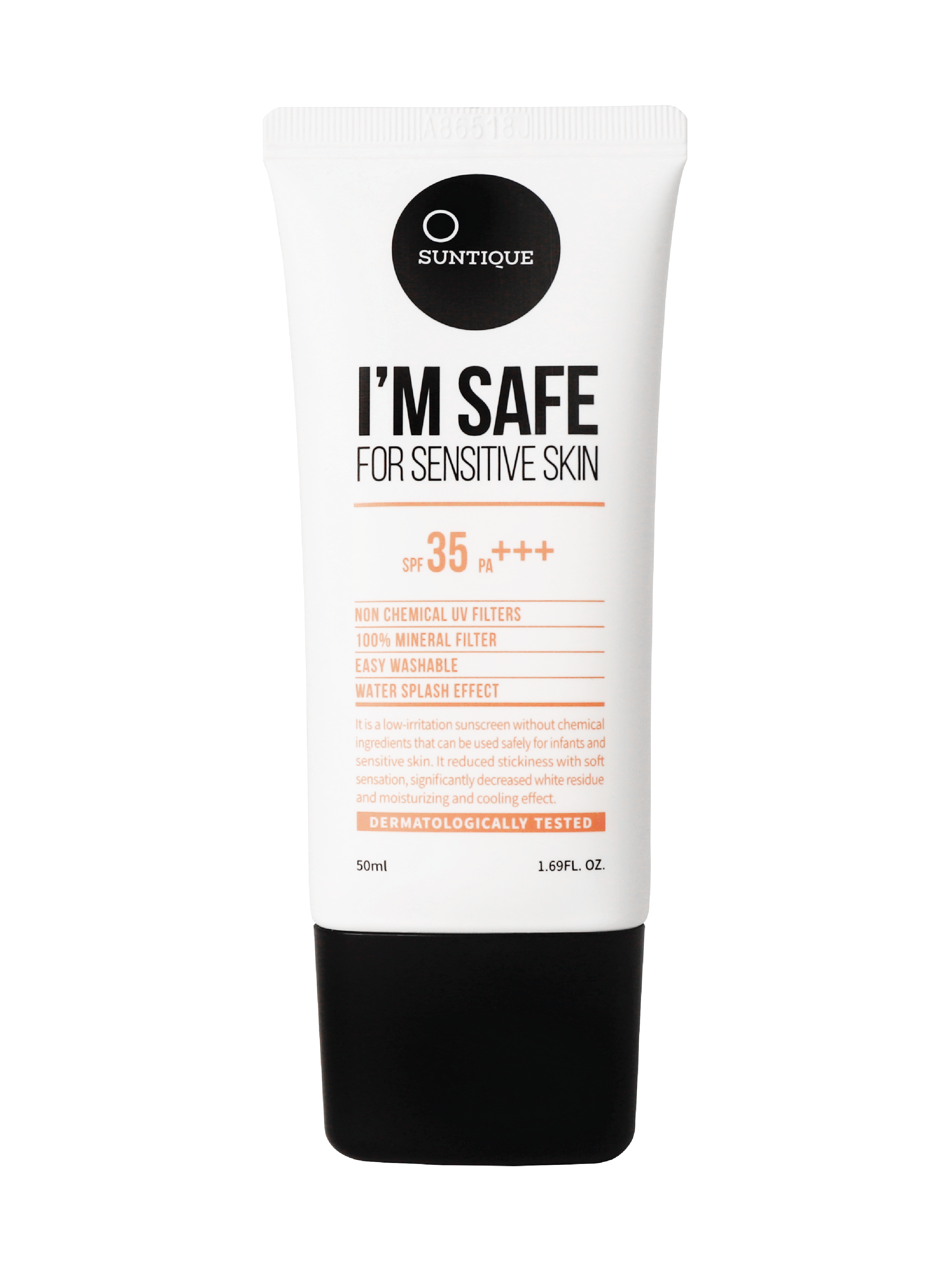 Suntique I’m Safe For Sensitive SPF35 PA+++, 50 ml