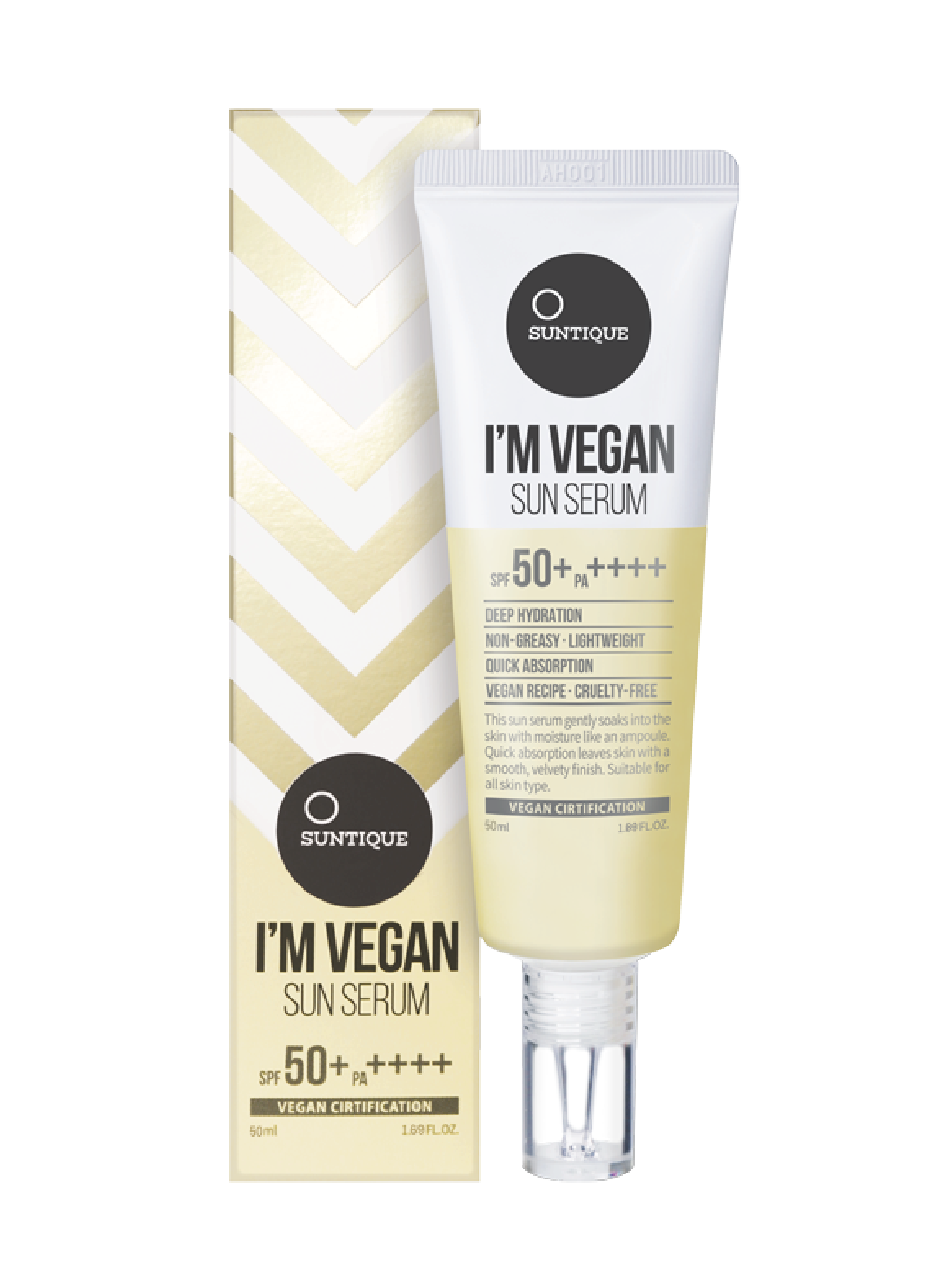 Suntique I’m Vegan Sun Serum SPF50+, 50 ml