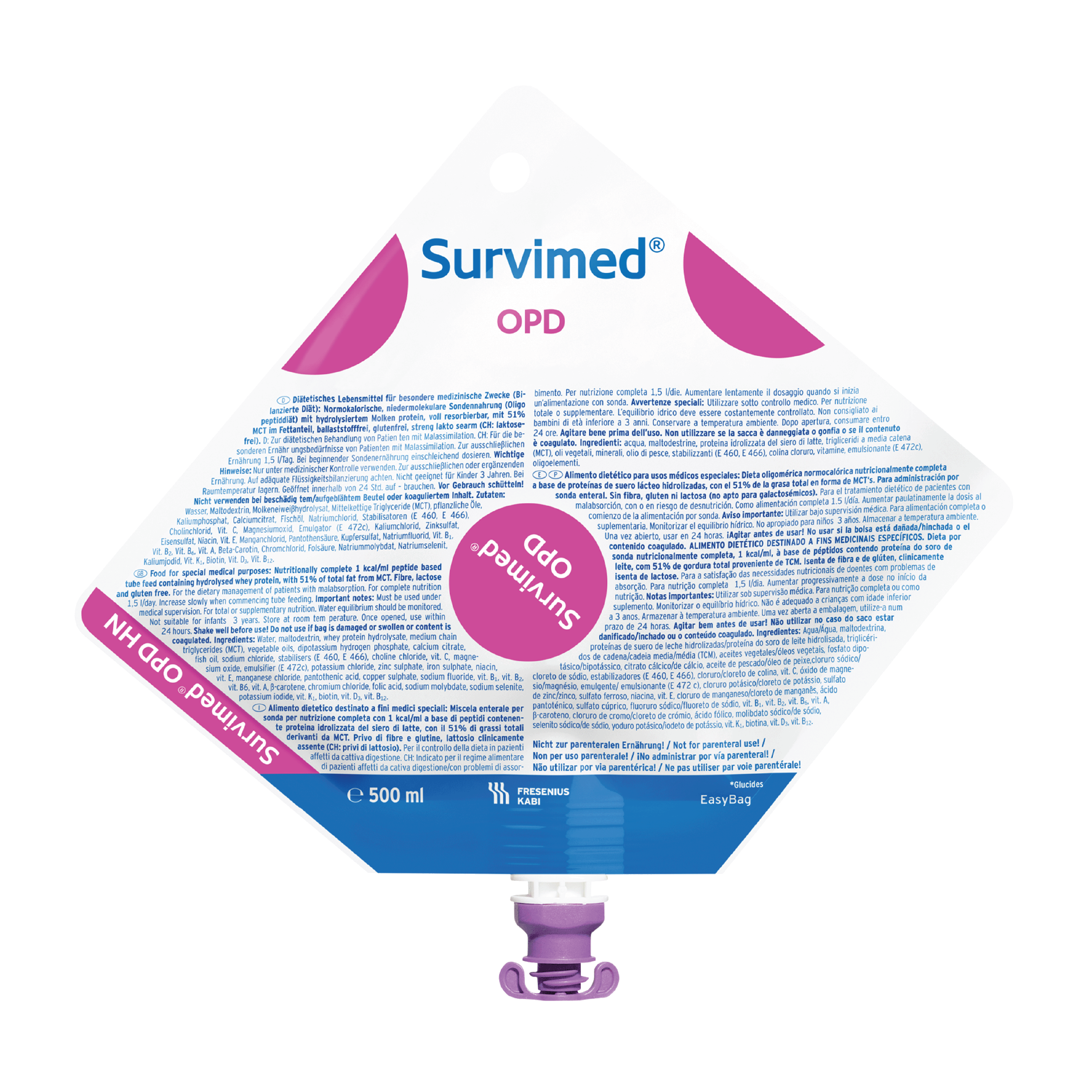 Survimed Opd Easybag, 15x500 ml
