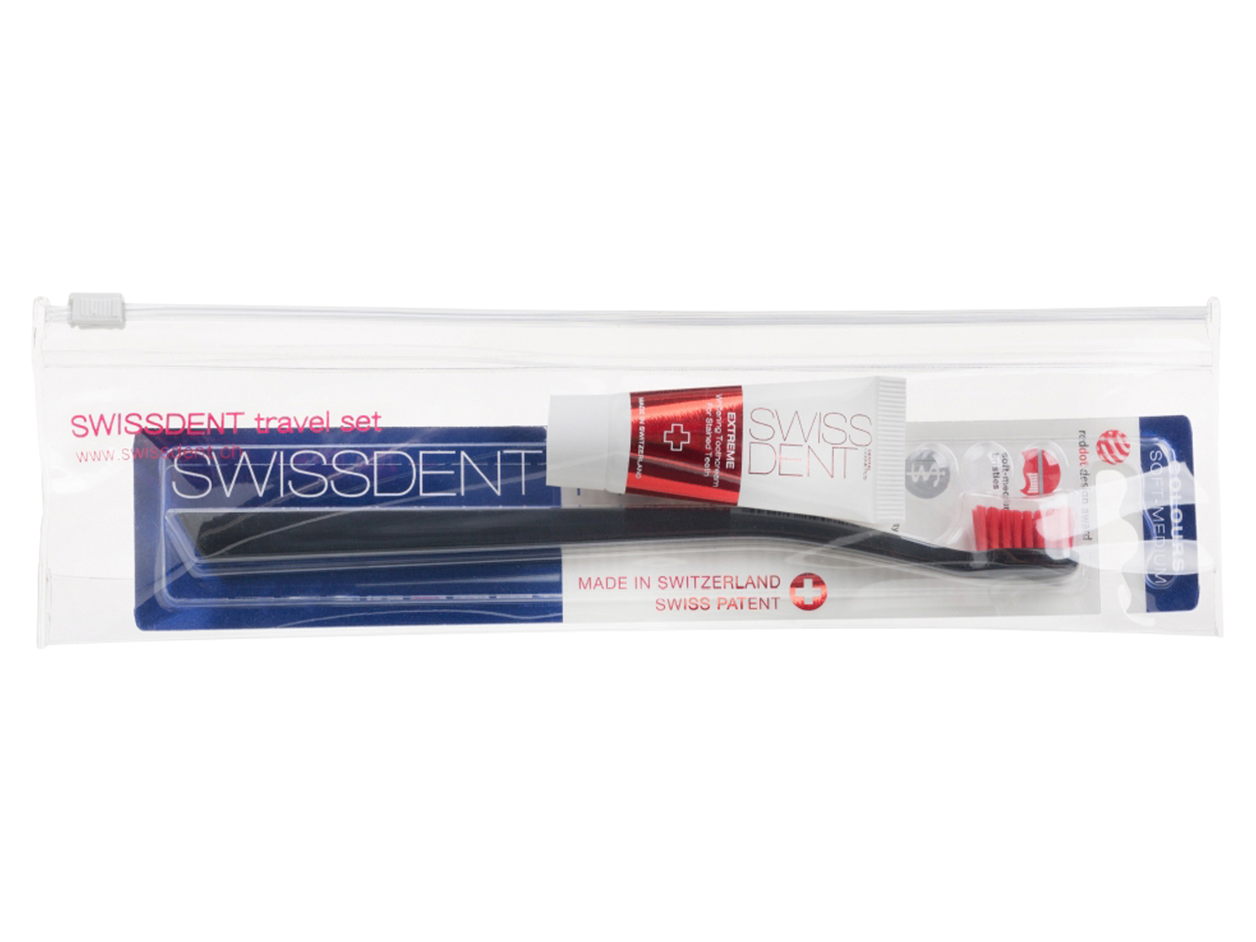 SWISSDENT Extreme Small Travel Set, 1 sett
