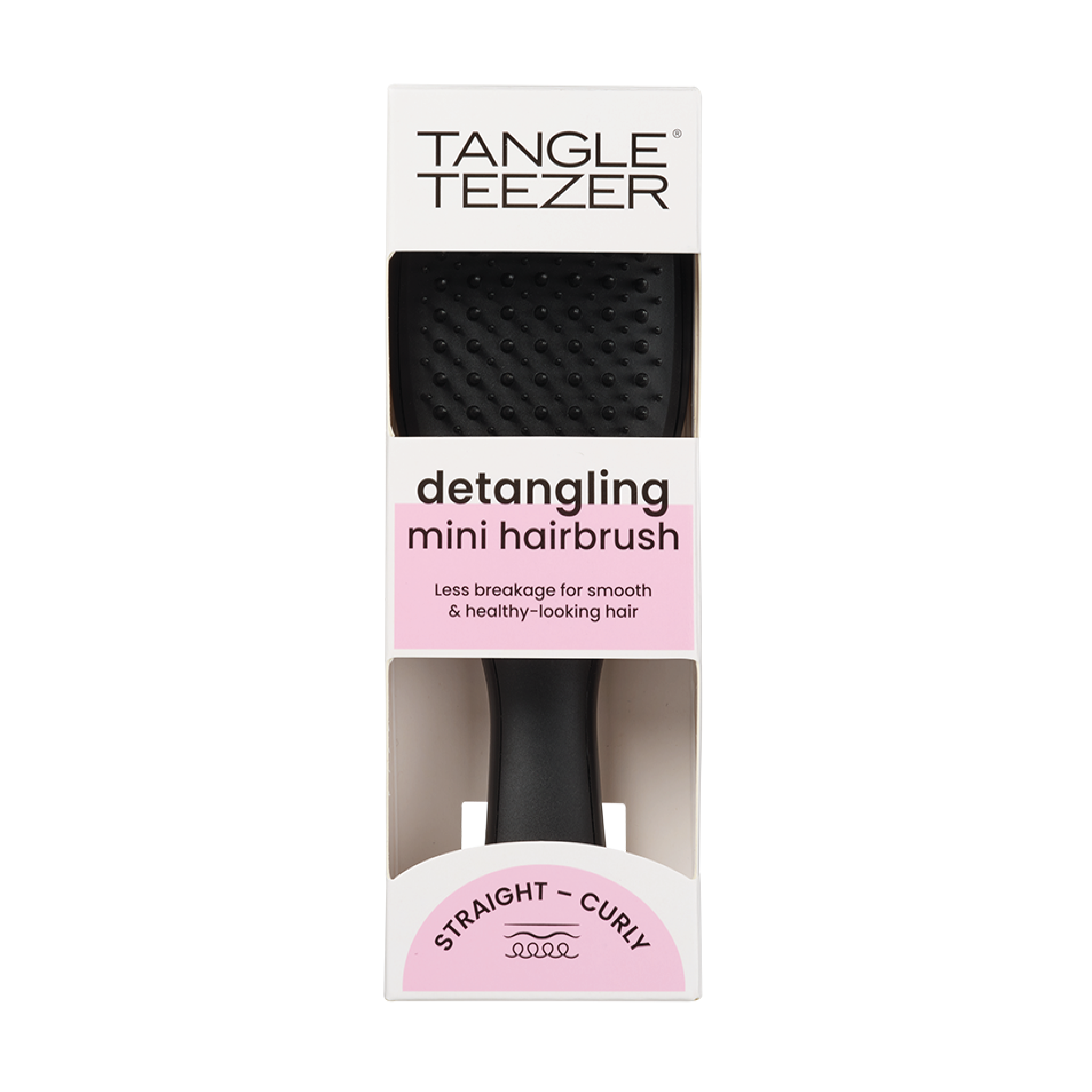 Tangle Teezer The Ultimate Detangler Mini, Liquorice Black, 1 stk.