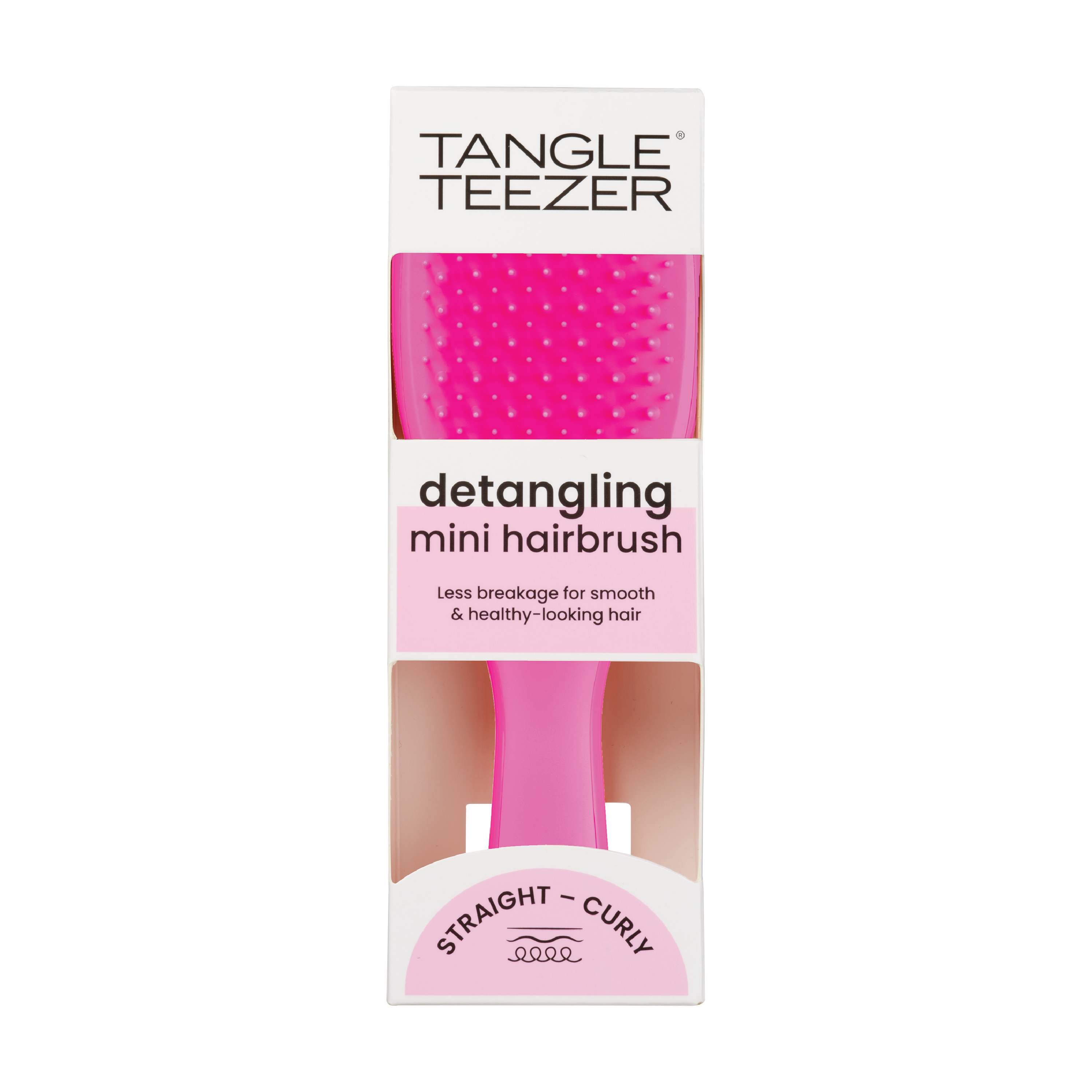 Tangle Teezer Ultimate Detangler Mini, Runaway Pink, 1 stk.