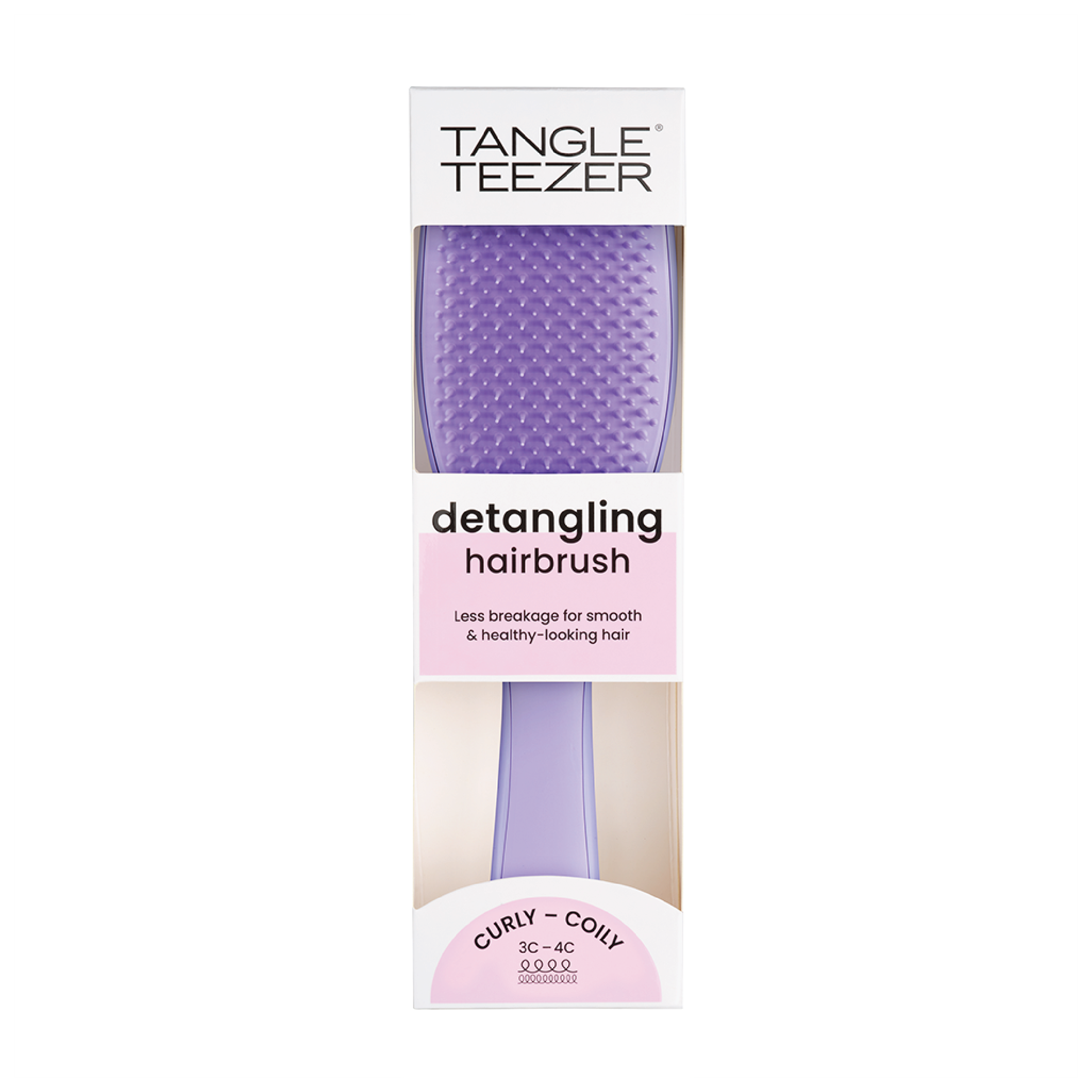 Tangle Teezer Ultimate Detangler Naturally Curly, Purple Passion, 1 stk.