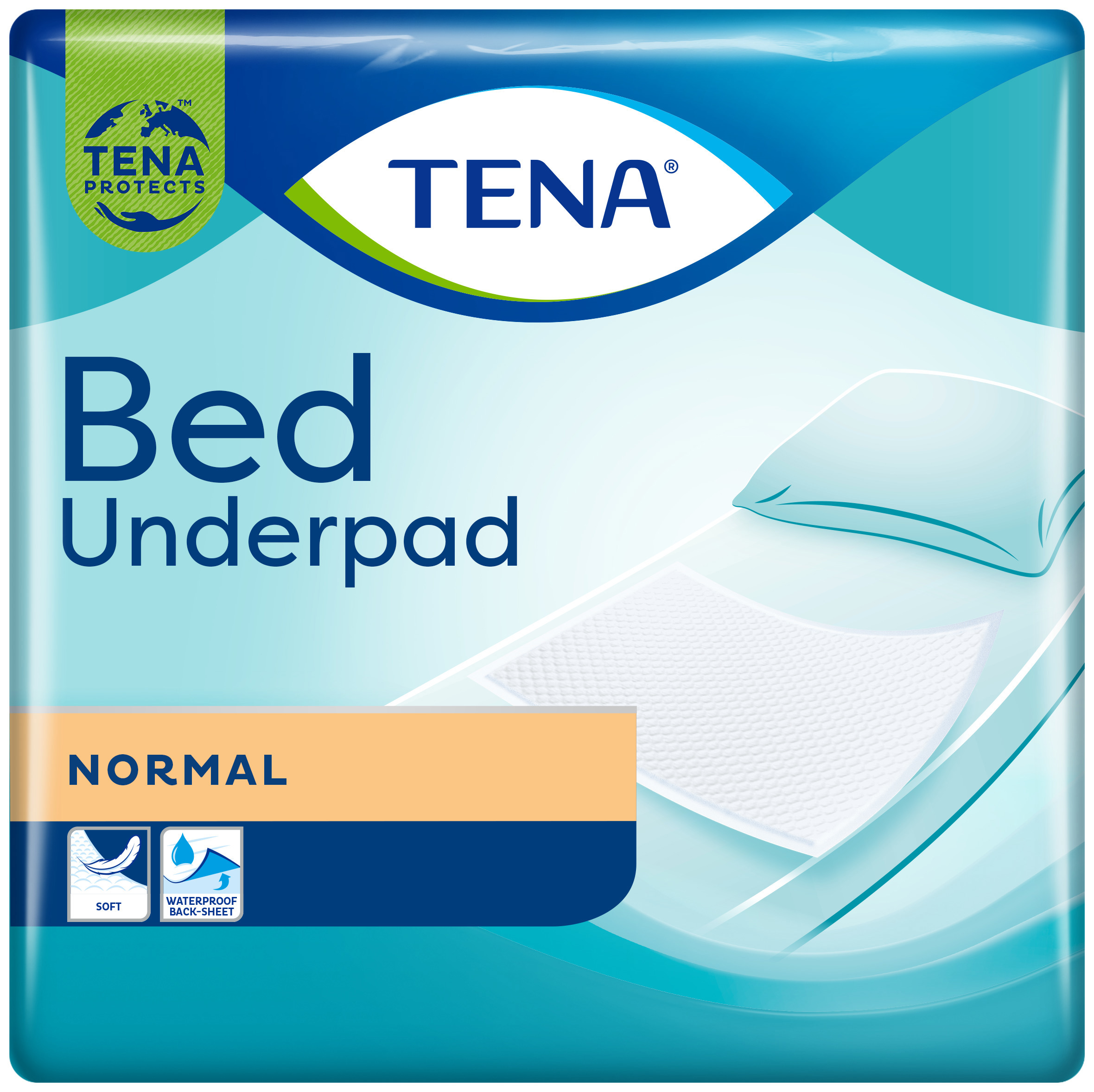 Tena Bed Normal 60 x 60cm, 40 stk