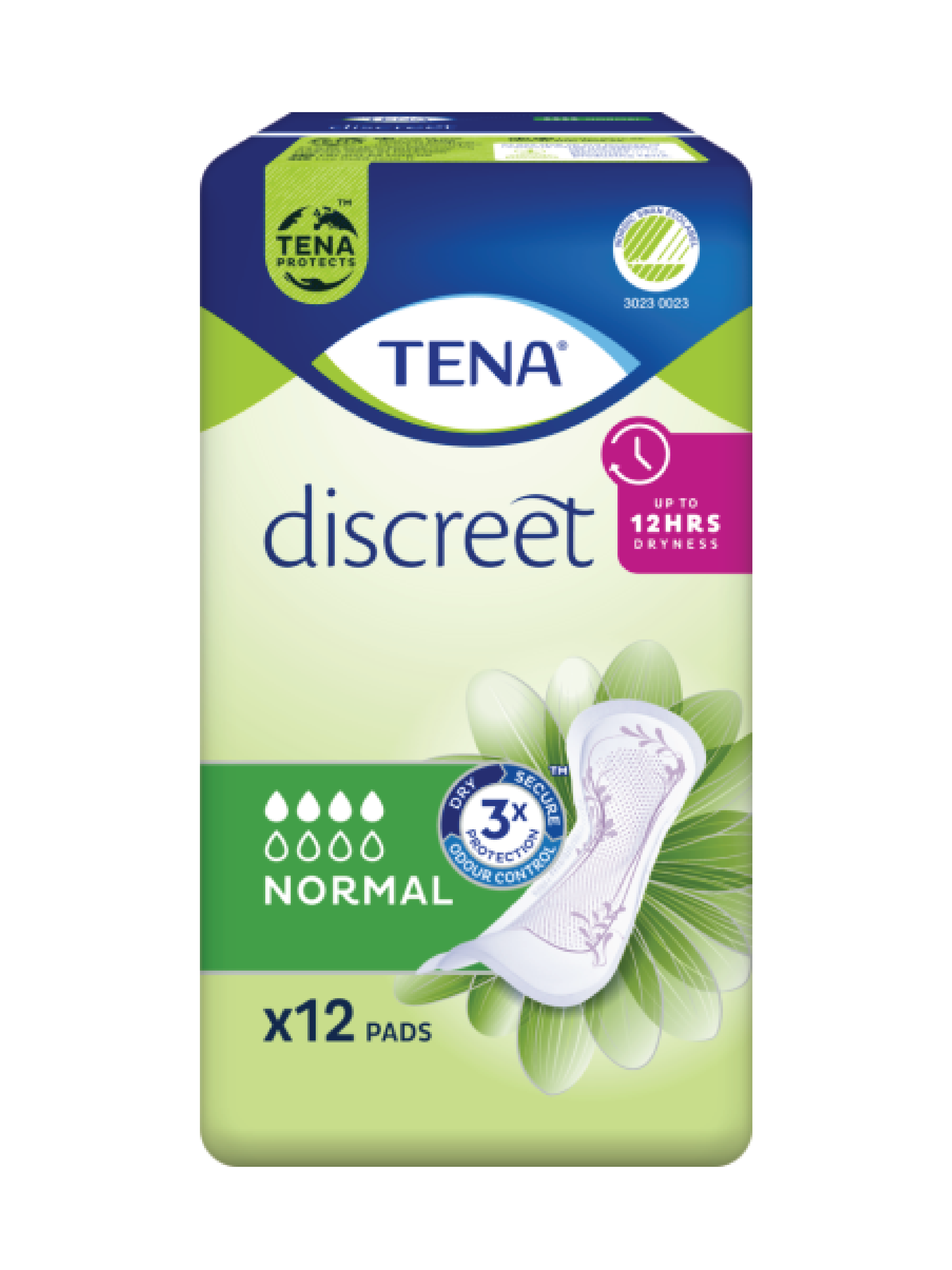 Tena Discreet Normal, Normal, 12 stk.