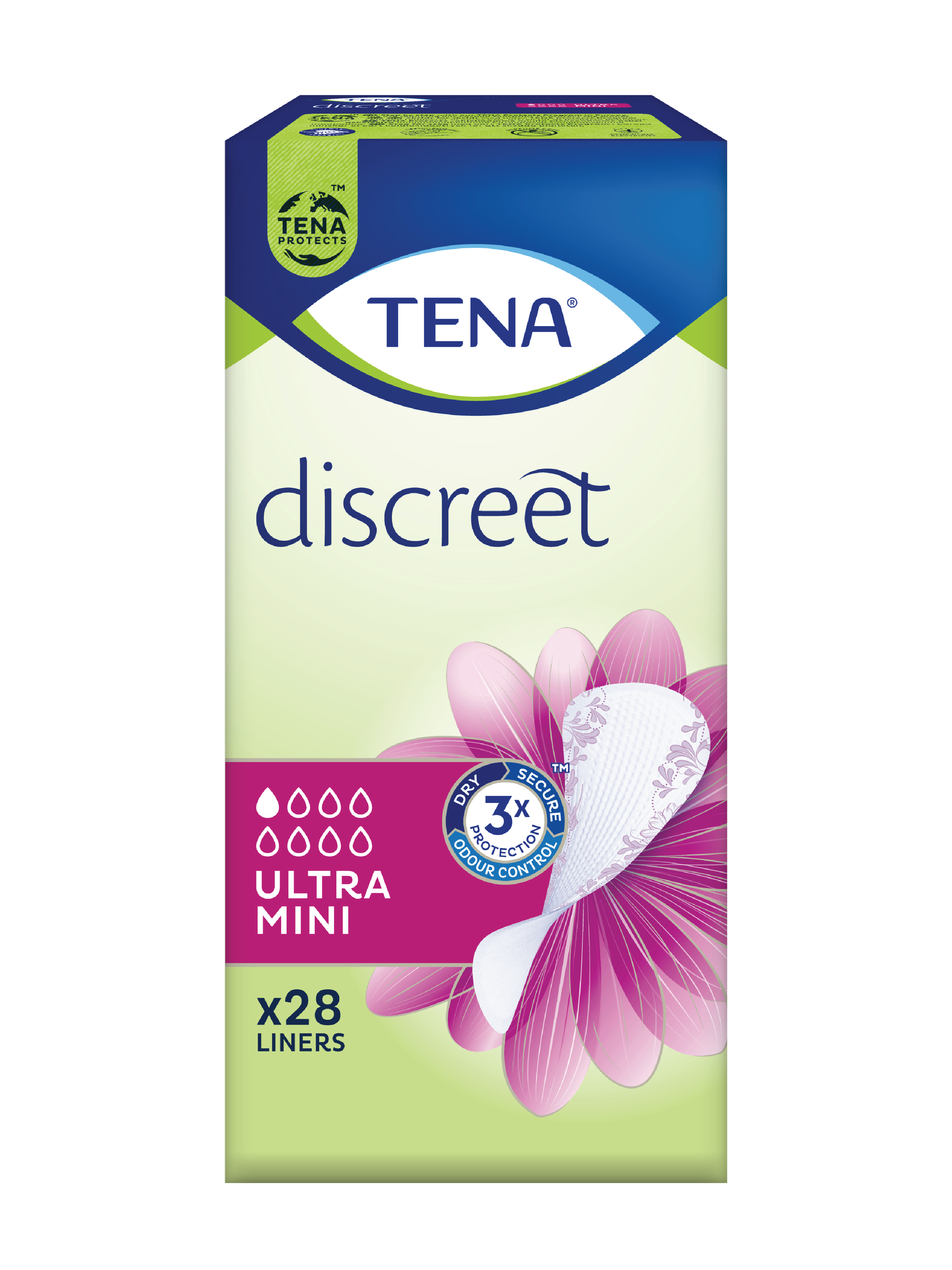 Tena Discreet Ultra Mini, 28 stk