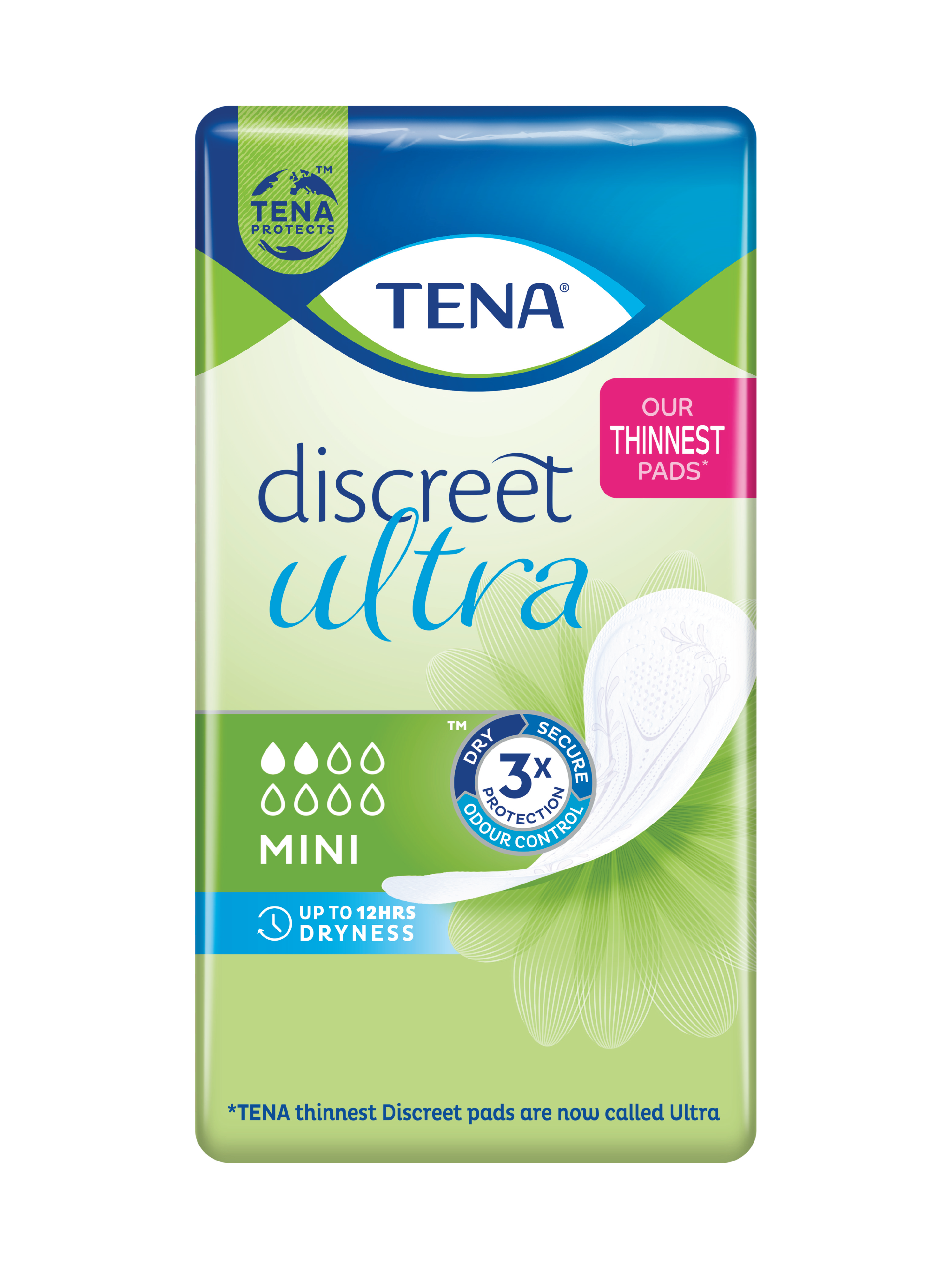 Tena Discreet Ultra Mini Bind, 20 stk