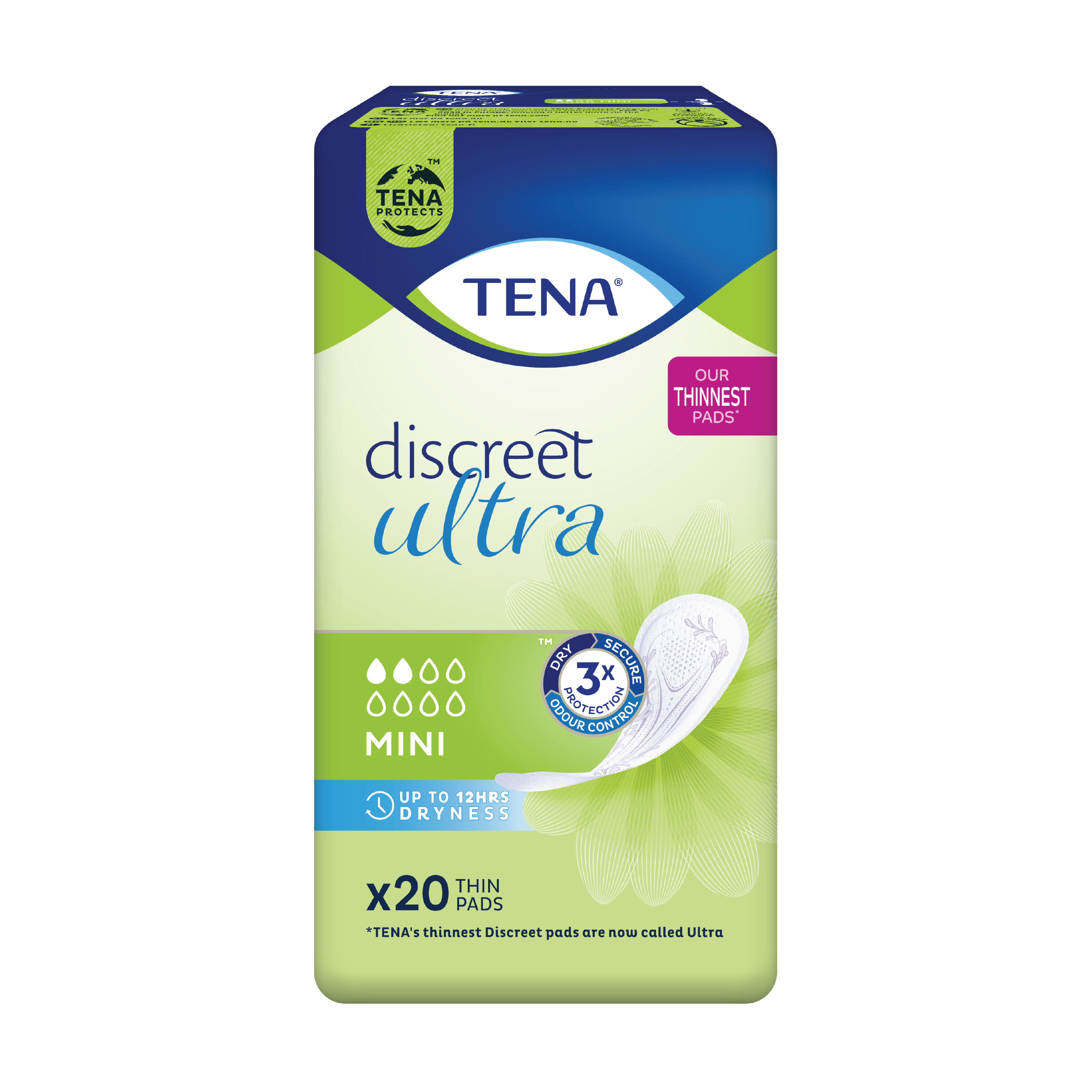 Tena Discreet Ultra Mini Bind, 20 stk.