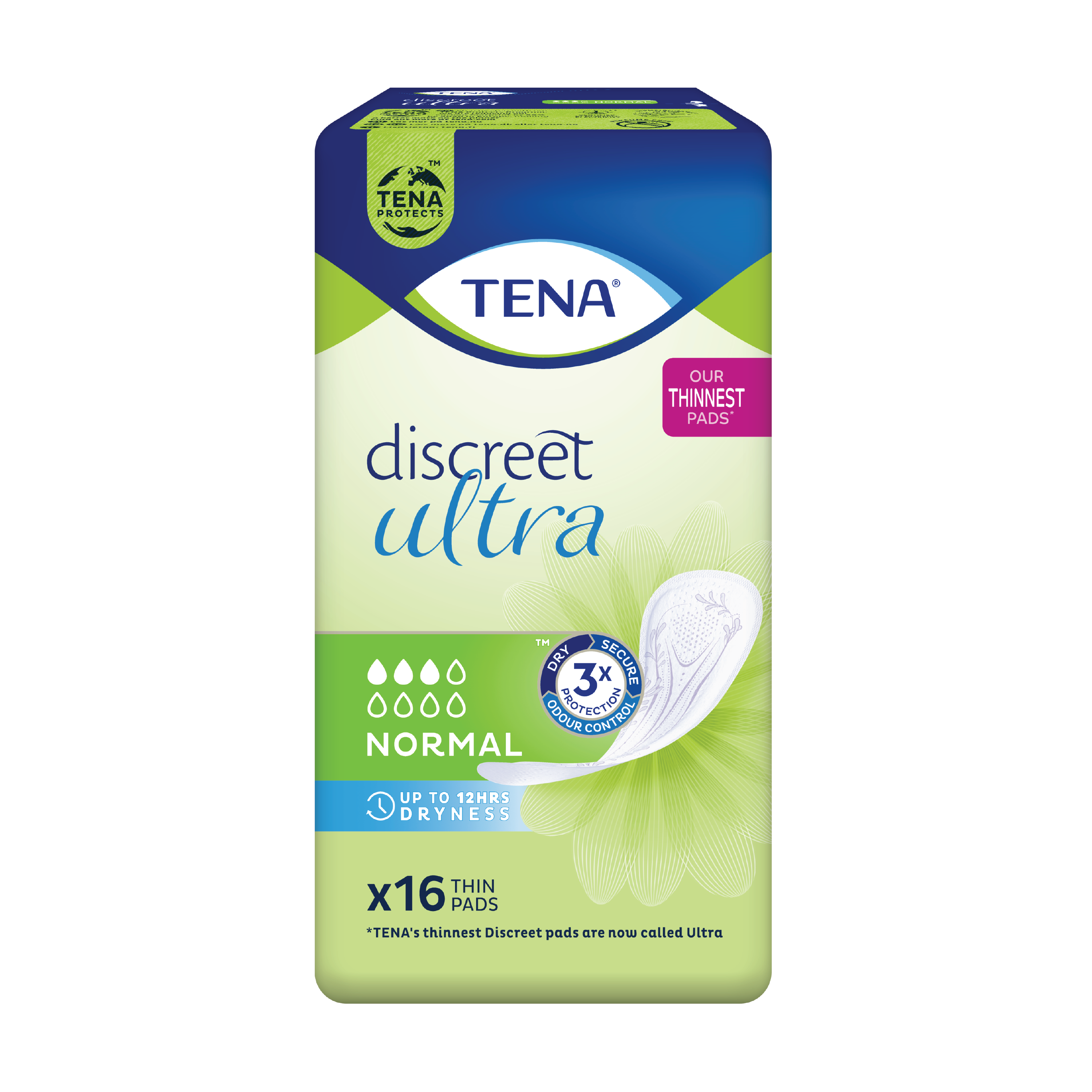 Tena Discreet Ultra Normal, 16 stk.