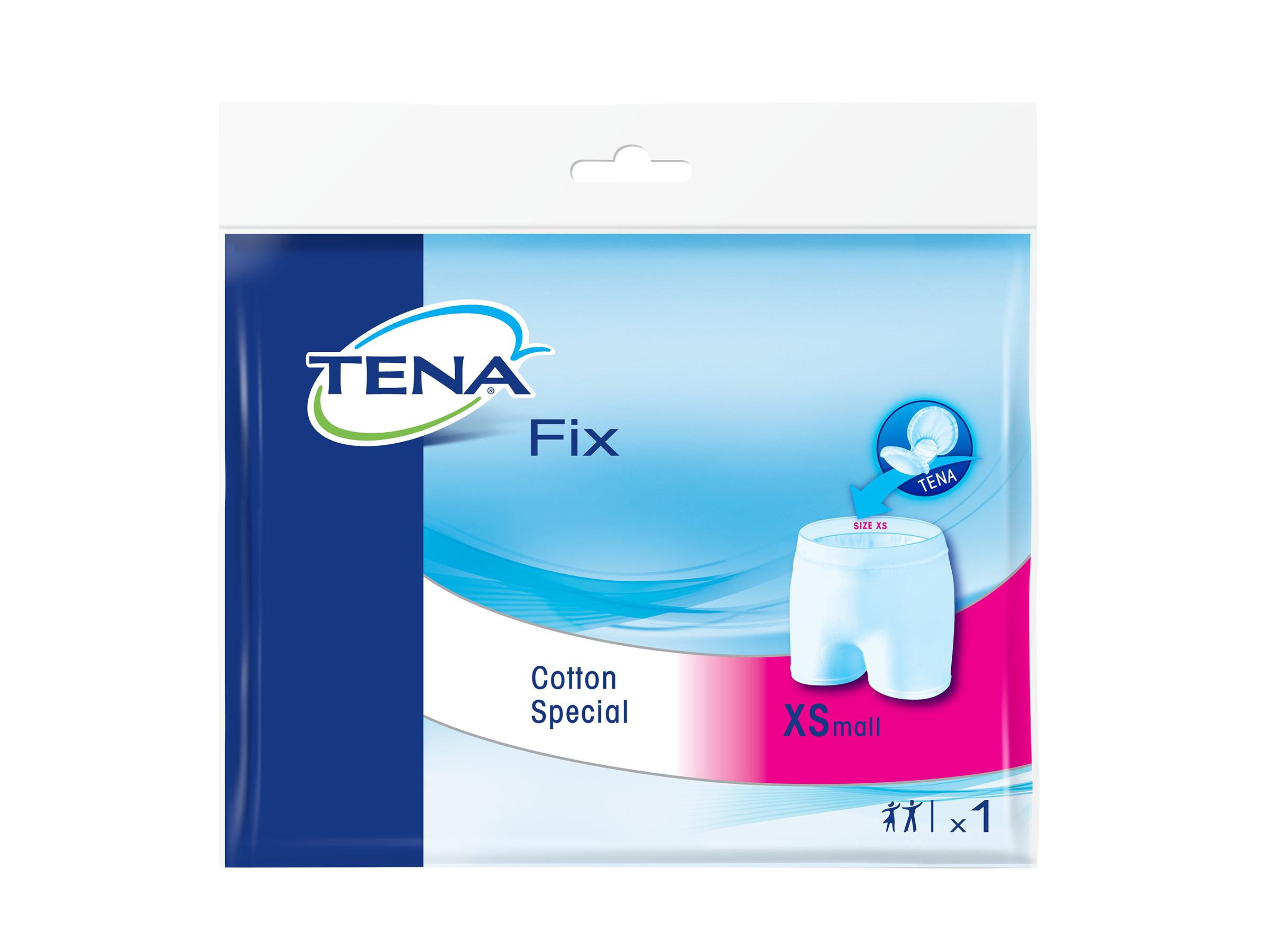 Tena Fix Cotton Special XS, Størrelse XS, 1 stk.