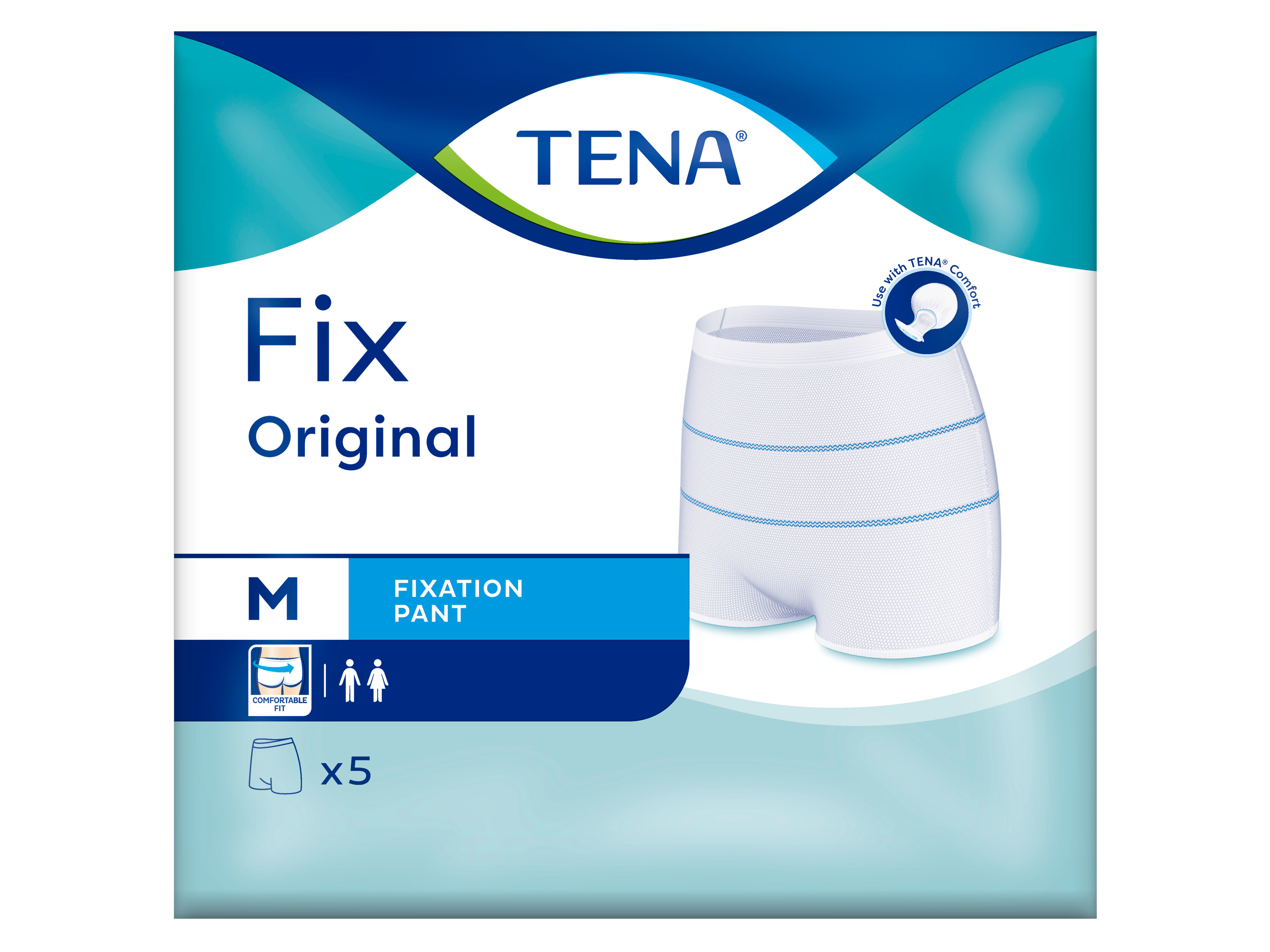 Tena Fix Original Nettingtruse, Medium, 5 stk.