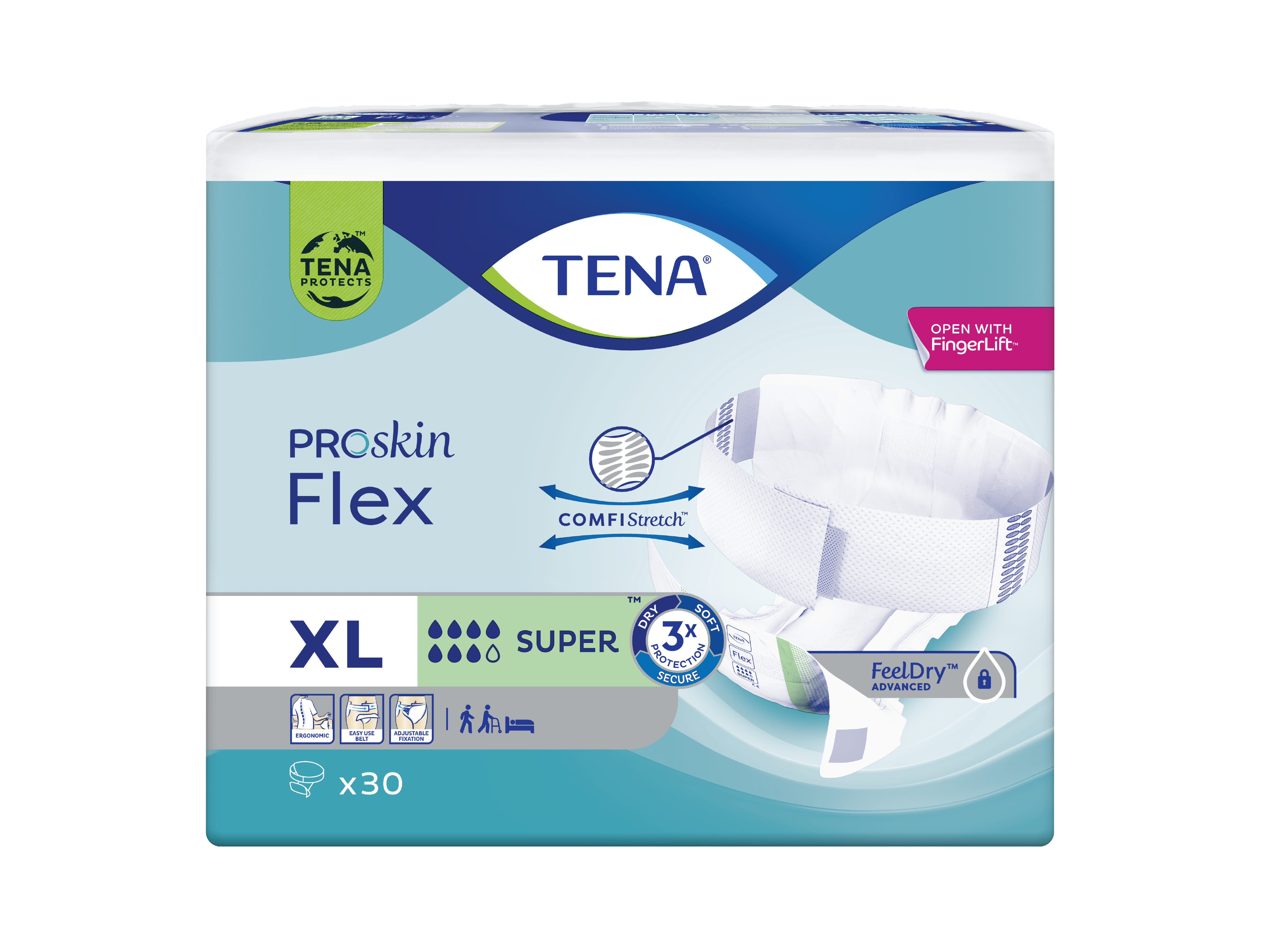 Tena Flex Super, X- Large, 30 stk.30 stk.