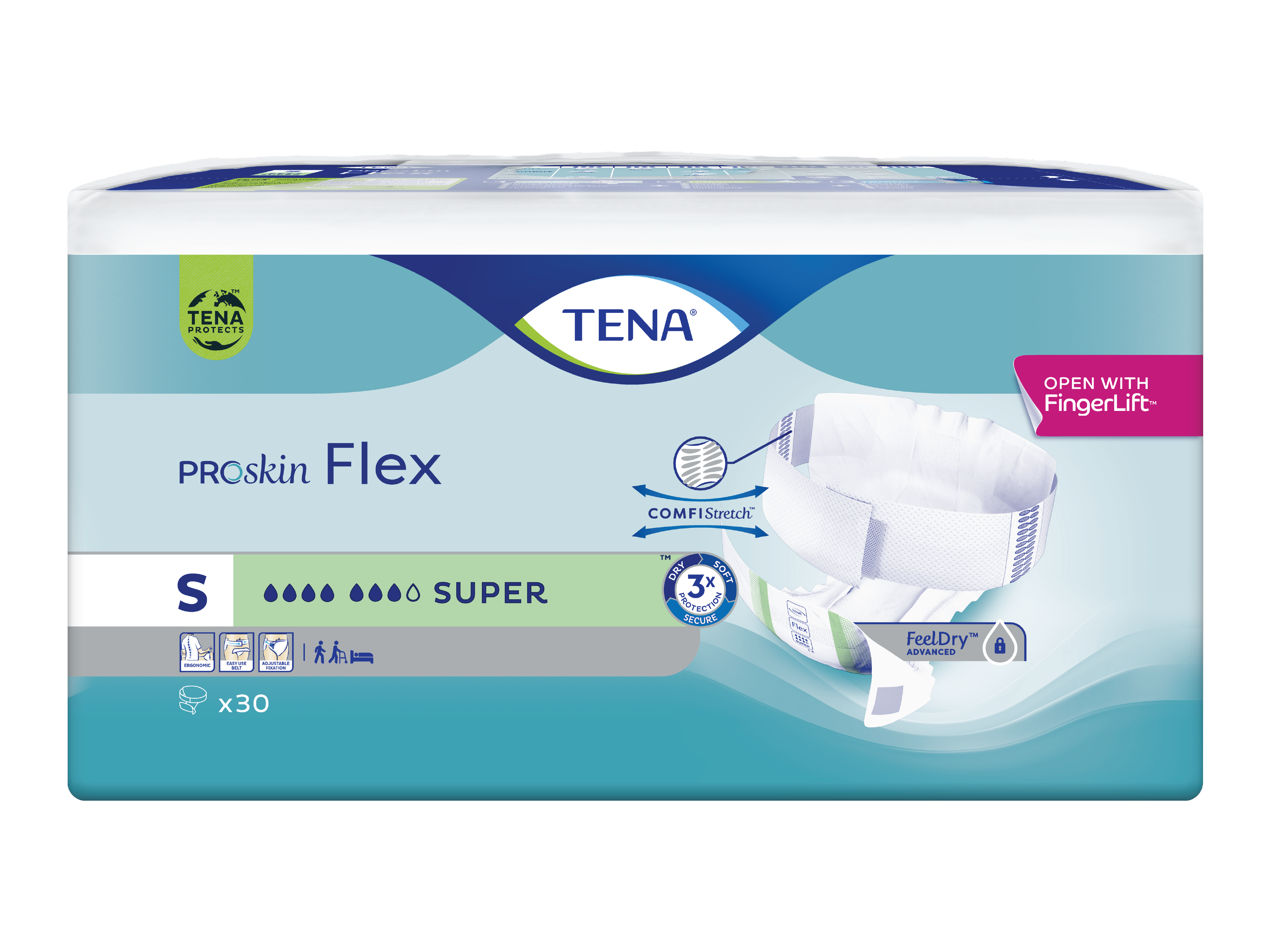 Tena Flex Super, Small, 30 stk.