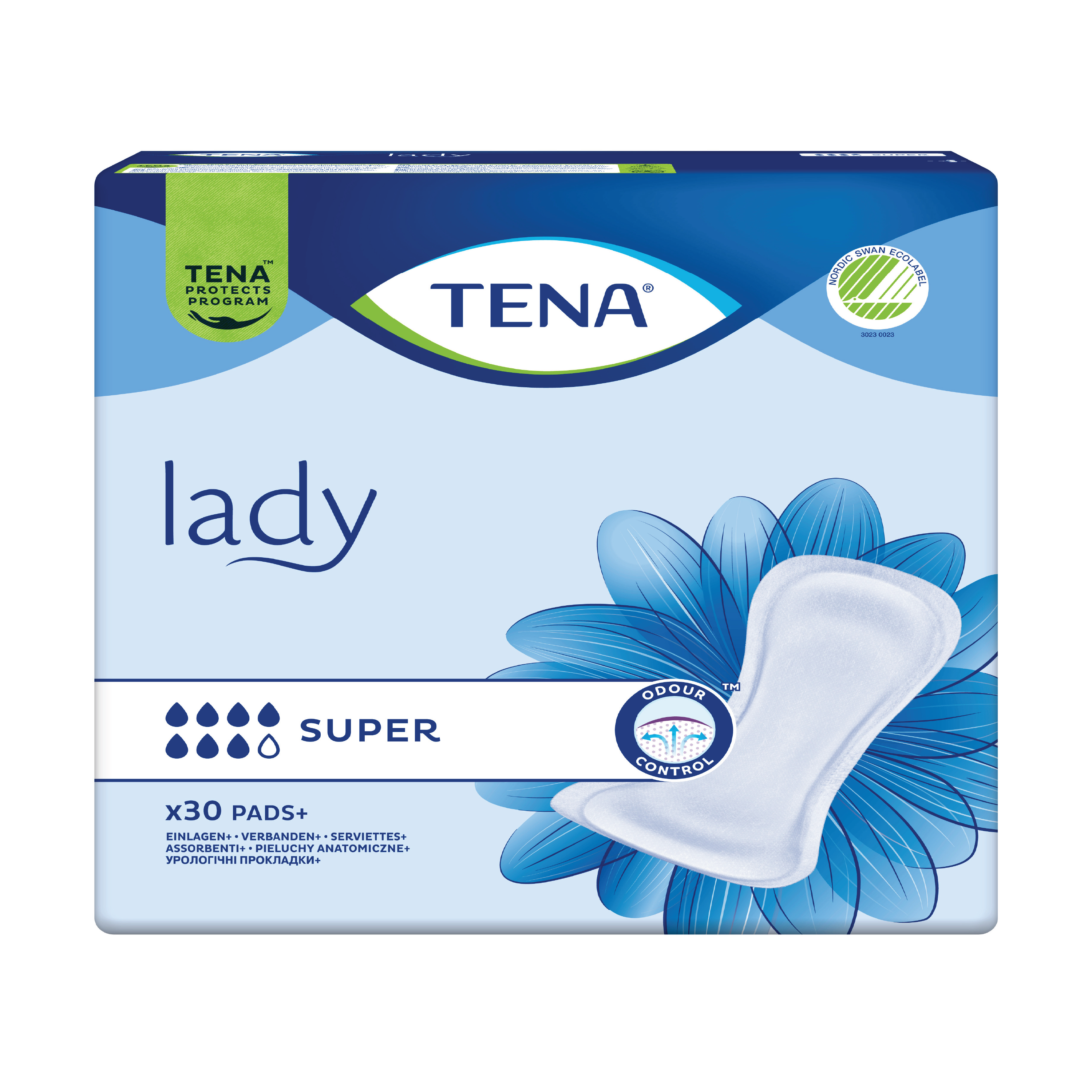 Tena Lady Super, 30 stk.