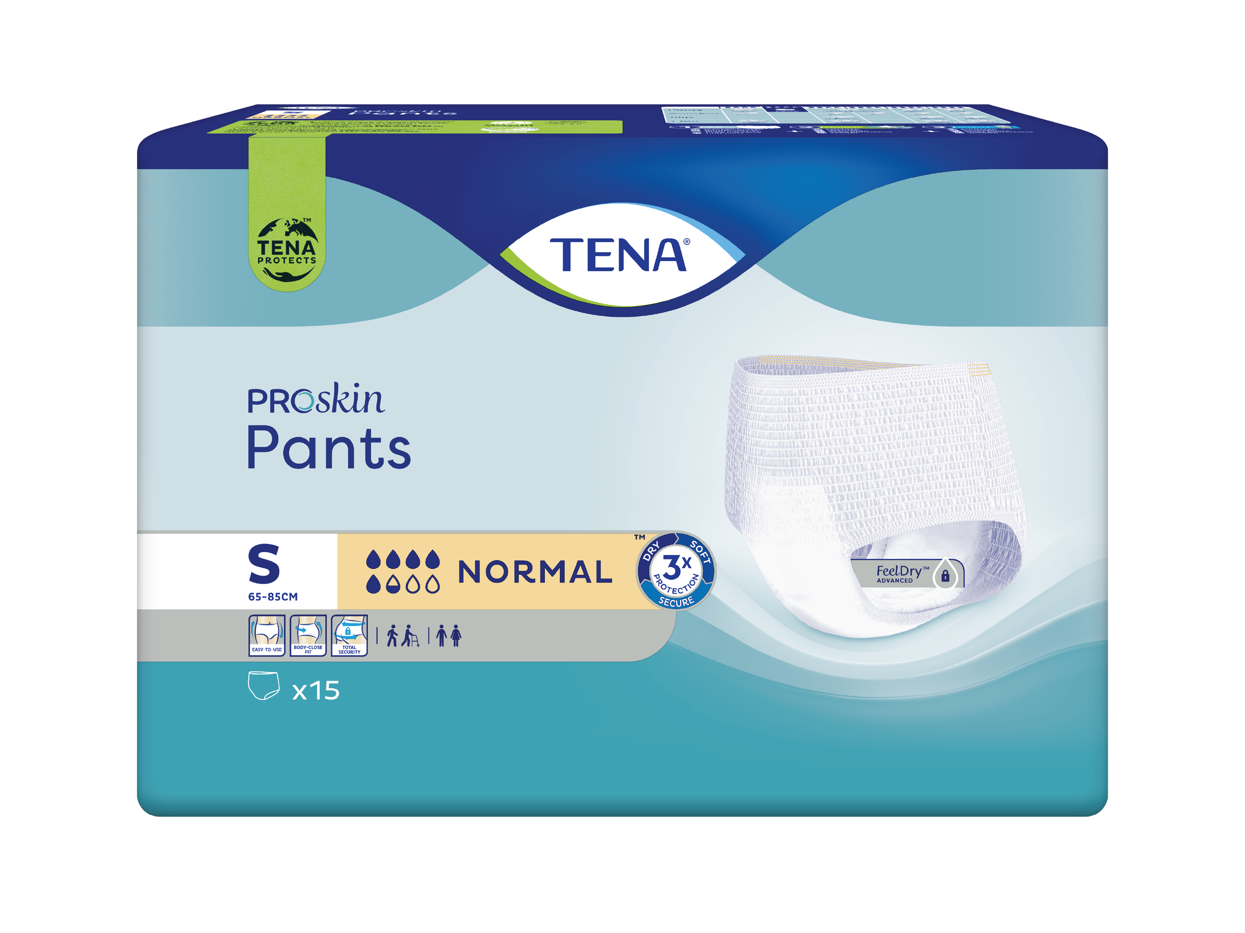 Tena Pants Normal, Small, 15 stk