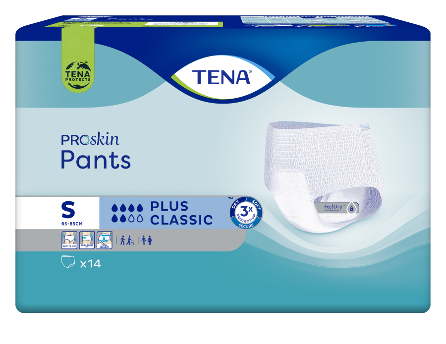 Tena Pants Plus Classic, Small, 14 stk.