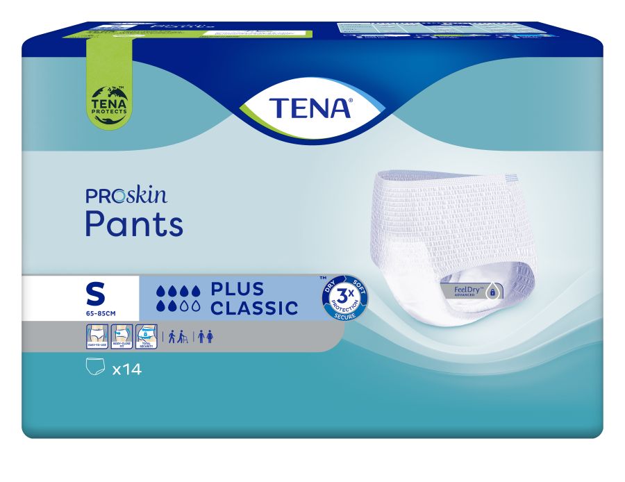 Tena Pants Plus Classic, Small, 14 stk.