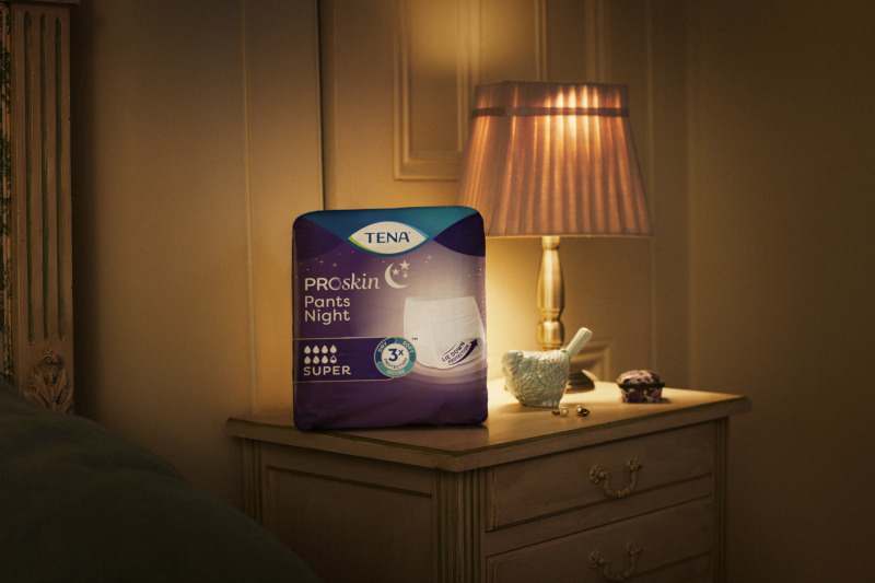 Tena Pants Super Night, Large, 10 stk.