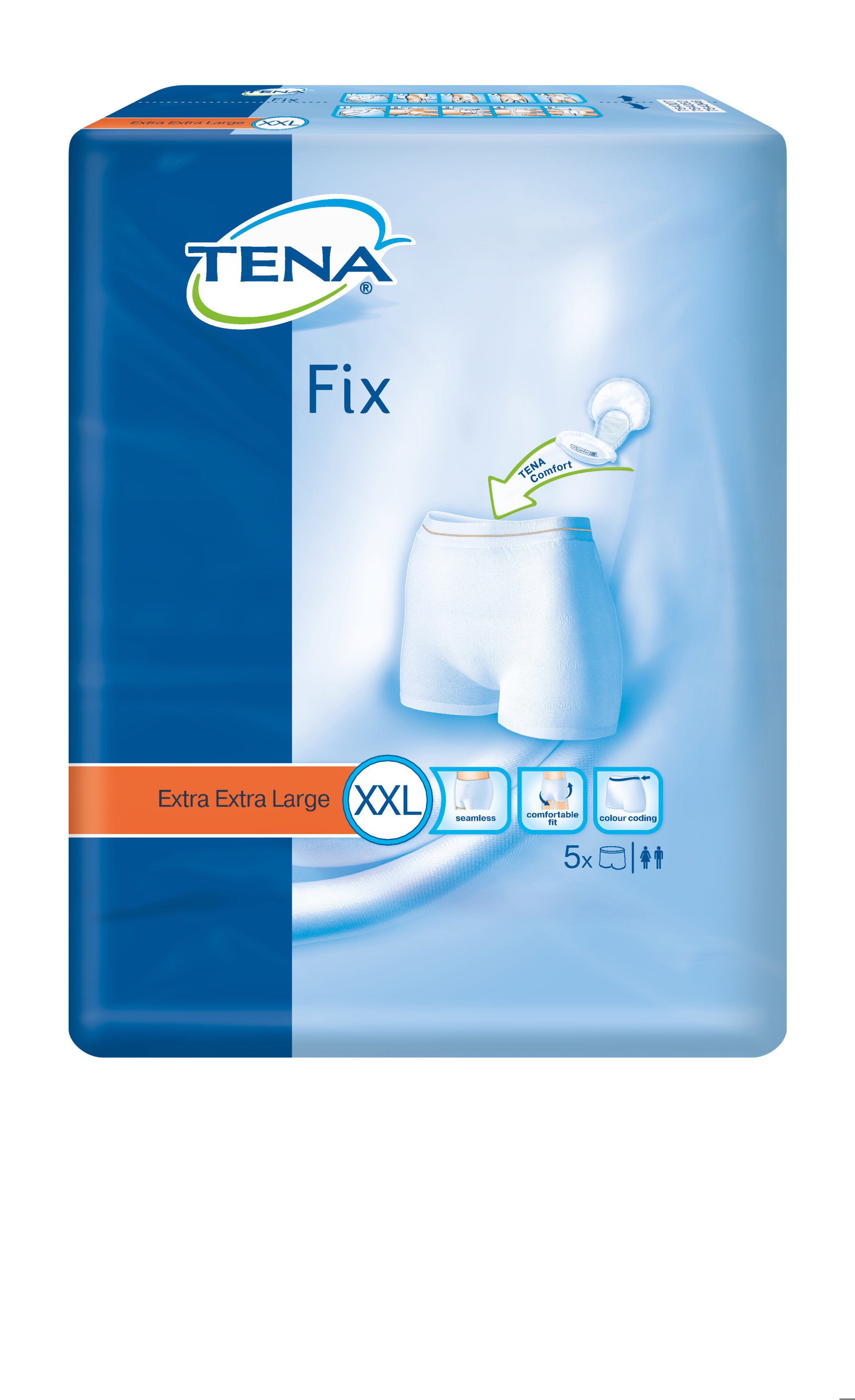 Tena Proskin Fix Nettingtruse, XX-Large, 5 stk.