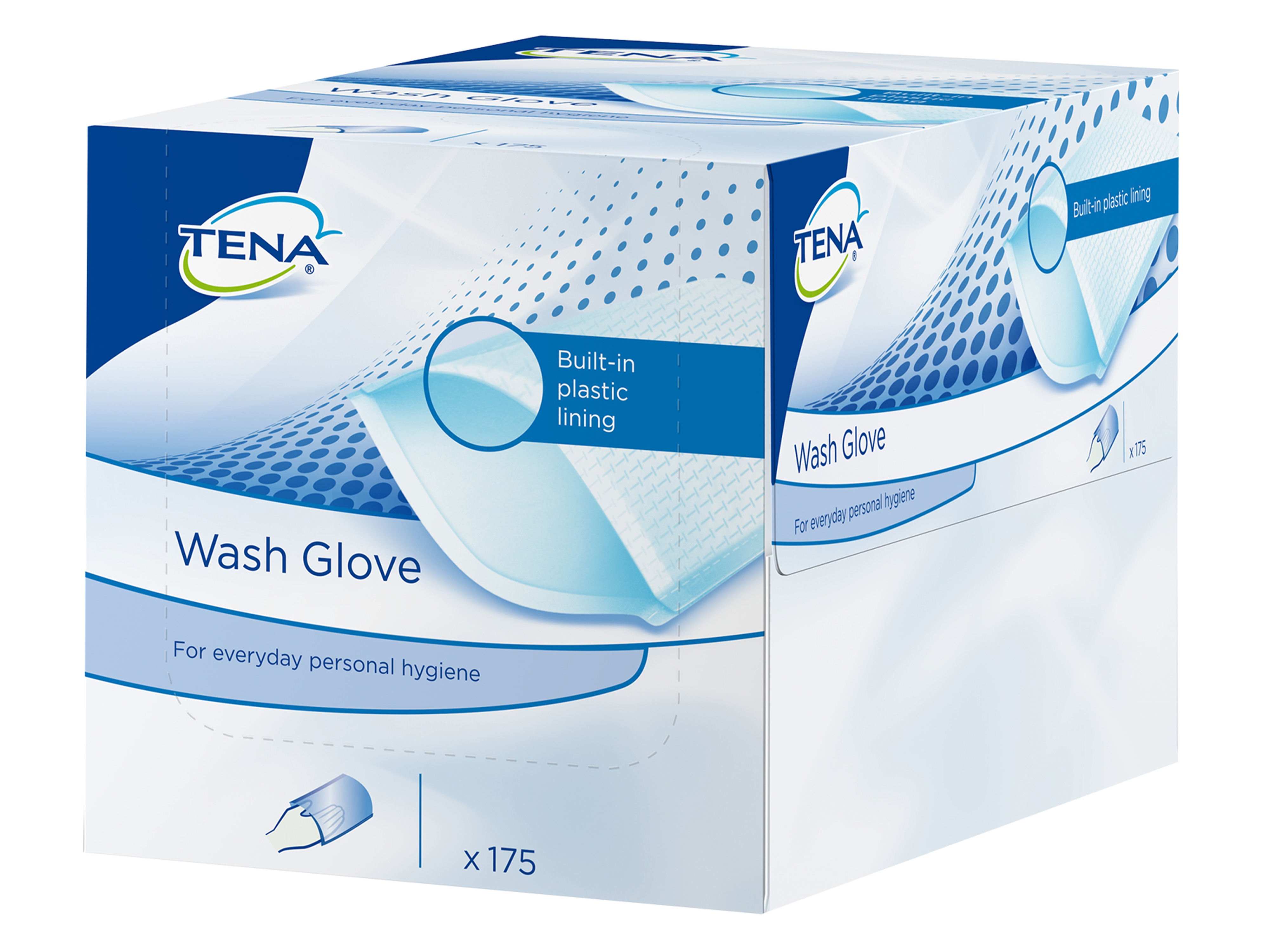 Tena Proskin Wash Glove, 175 stk