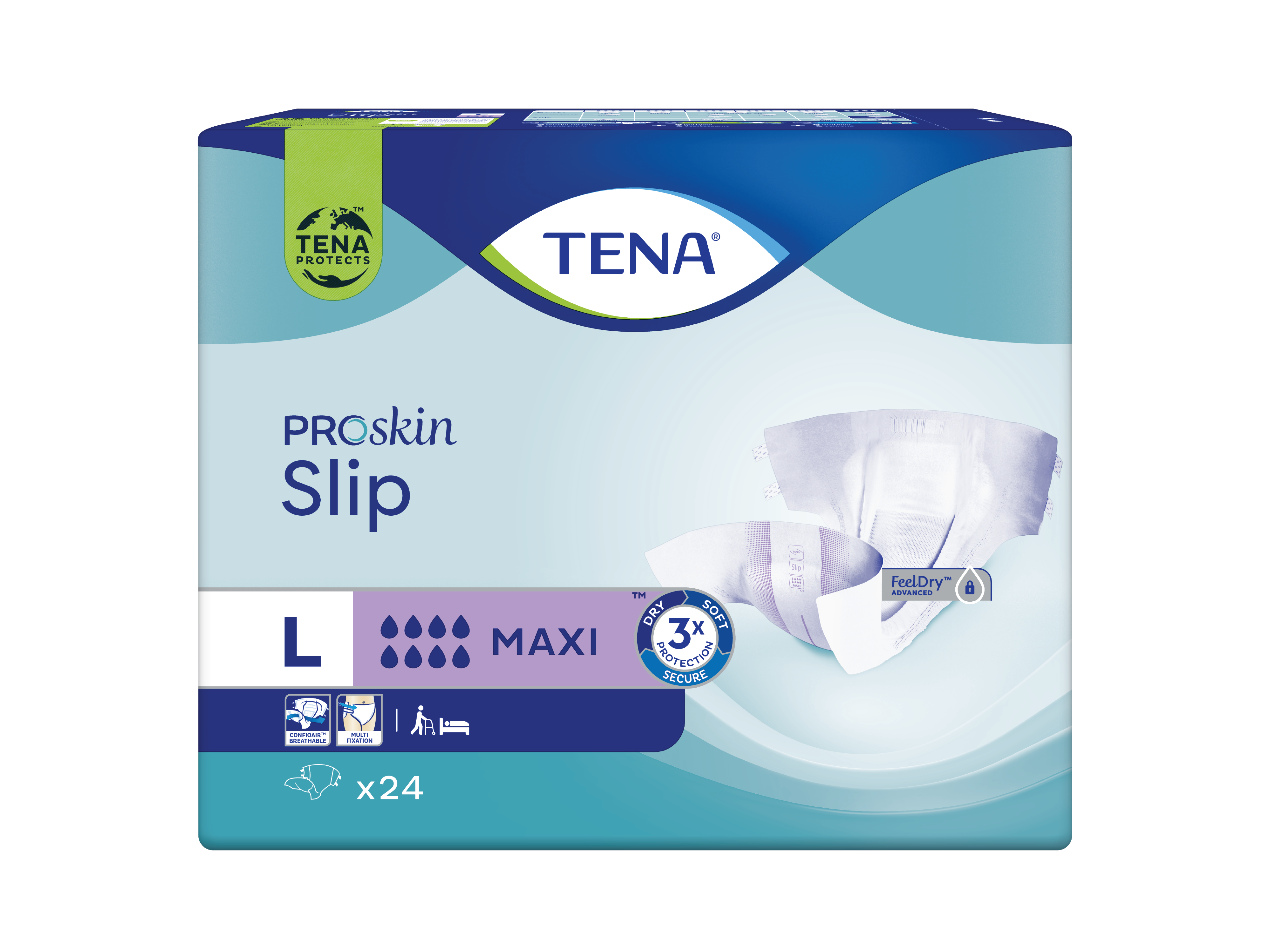 Tena Slip Maxi Bleier, Large, 24 stk.