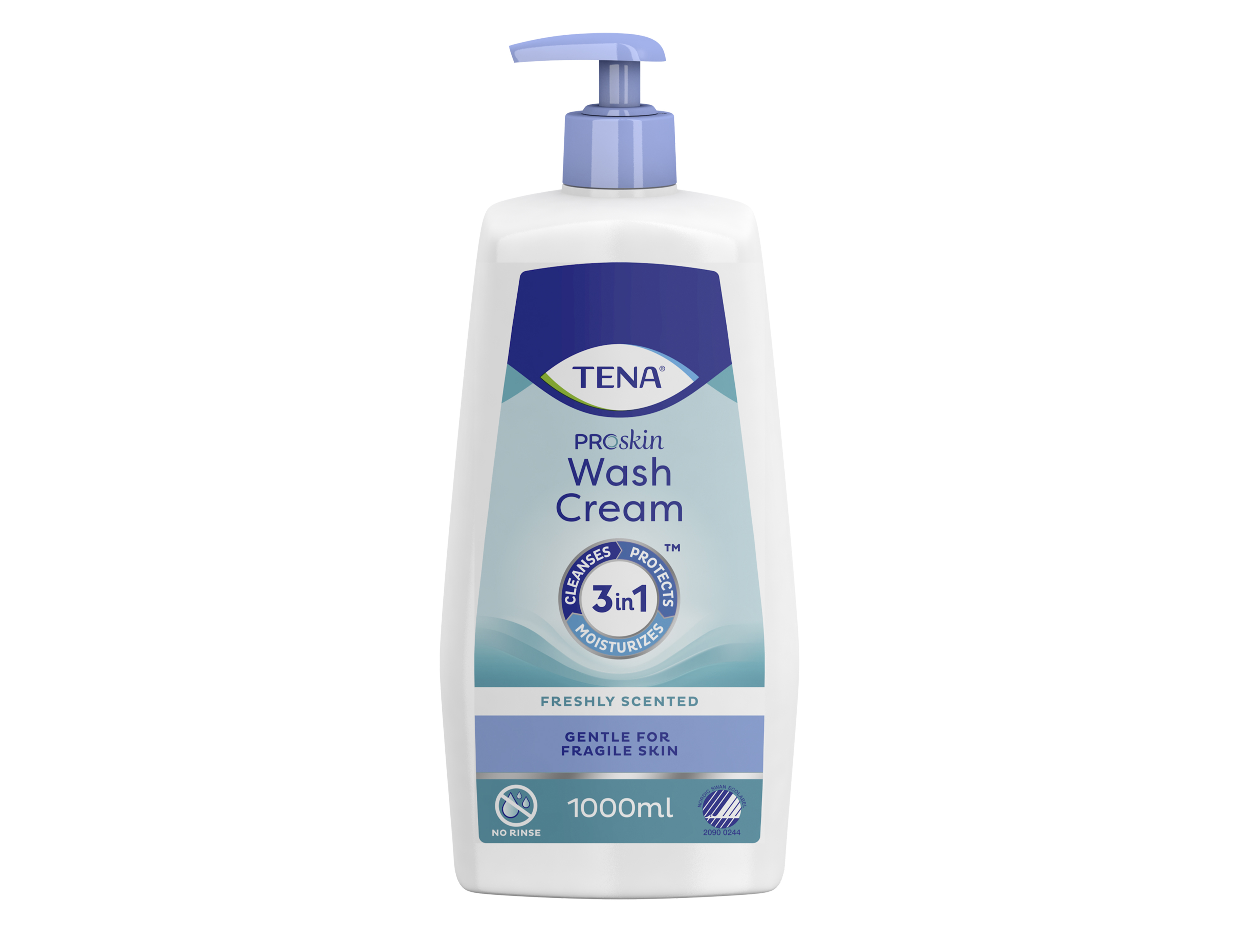 Tena Tena Proskin Wash Cream u/parfyme, 1000