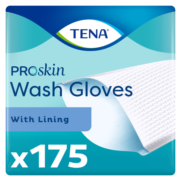 Tena Proskin Wash Glove, 175 stk.