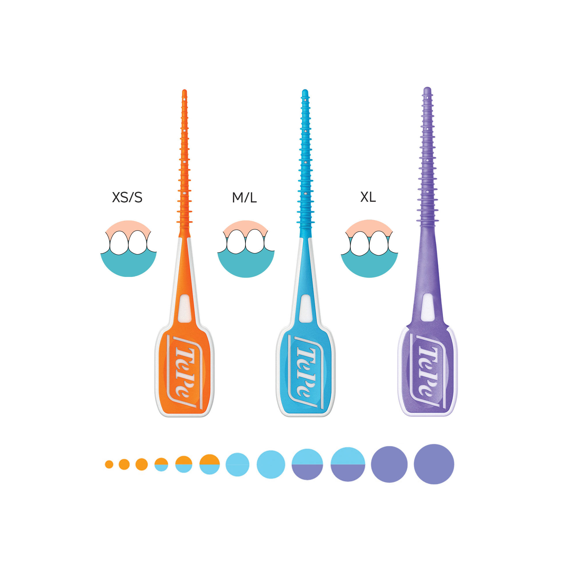 TePe EasyPick tannpirker, XS/S, 60 stk.