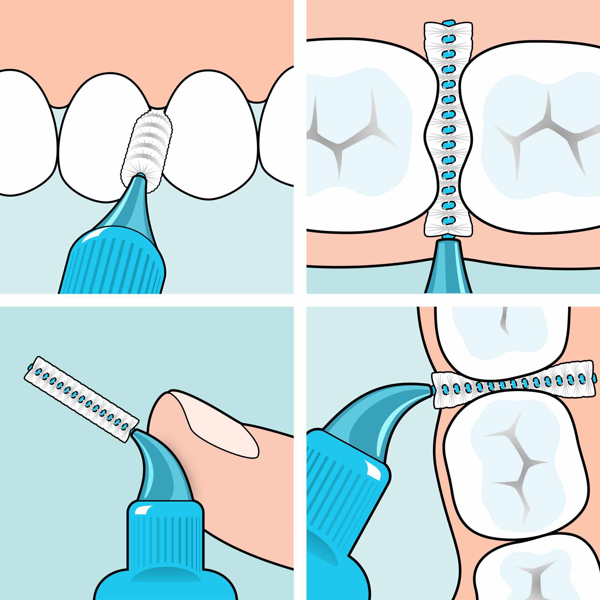 TePe Mellomromsbørste, 1,3 mm, 8 stk.