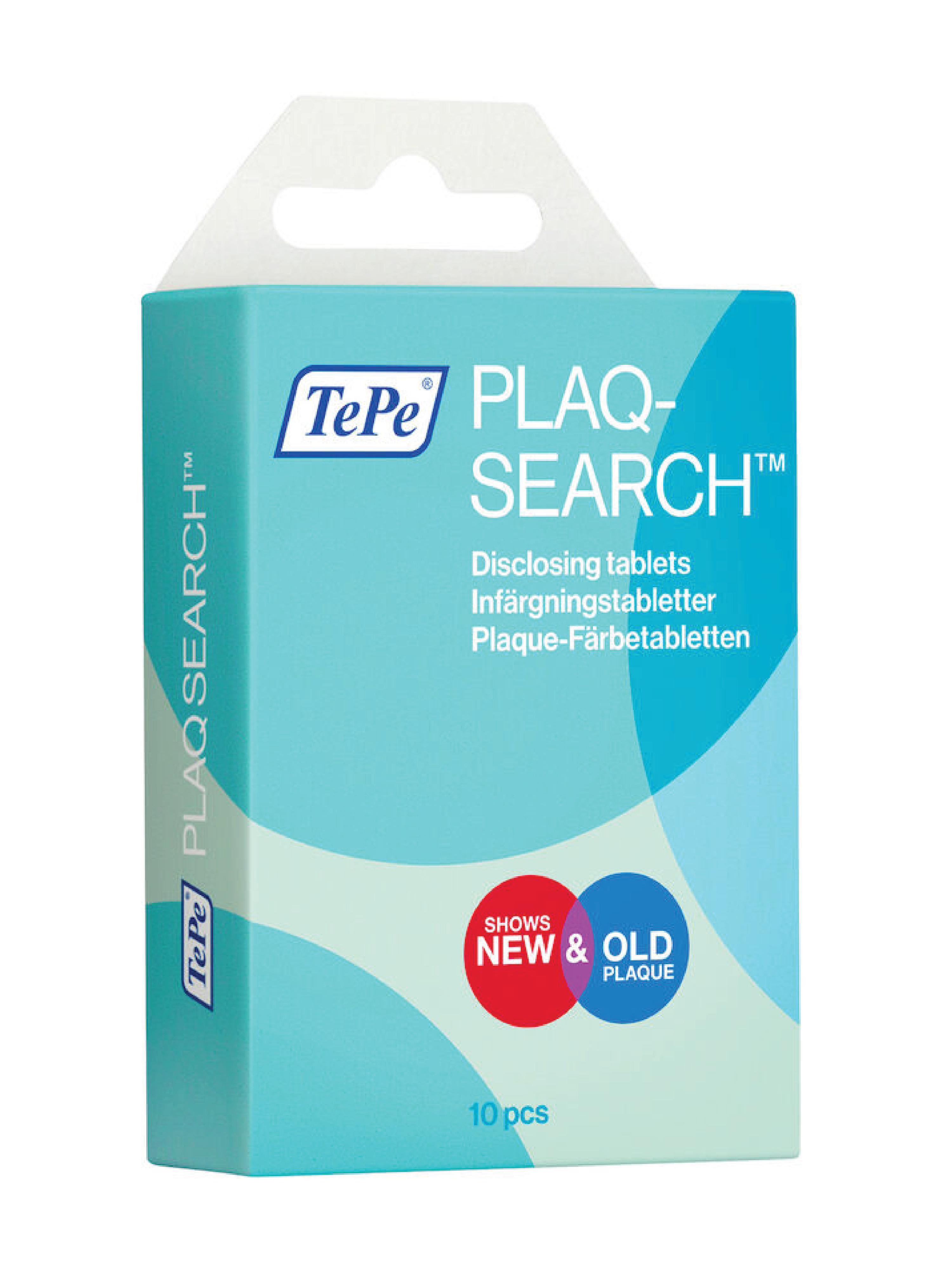 TePe PlaqSearch fargetablett, 10 stk