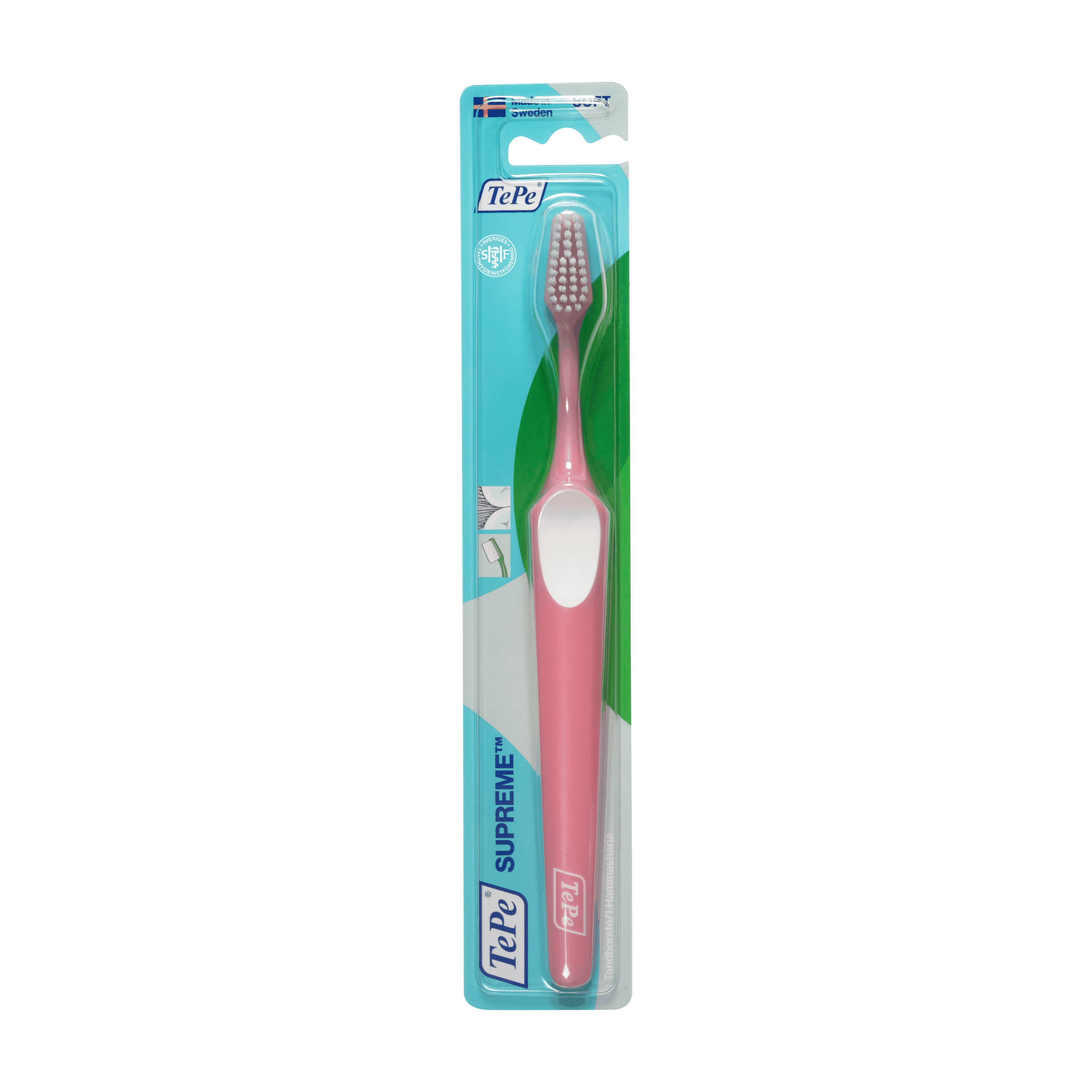 TePe Supreme Soft Tannbørste, Assorterte farger, 1 stk.
