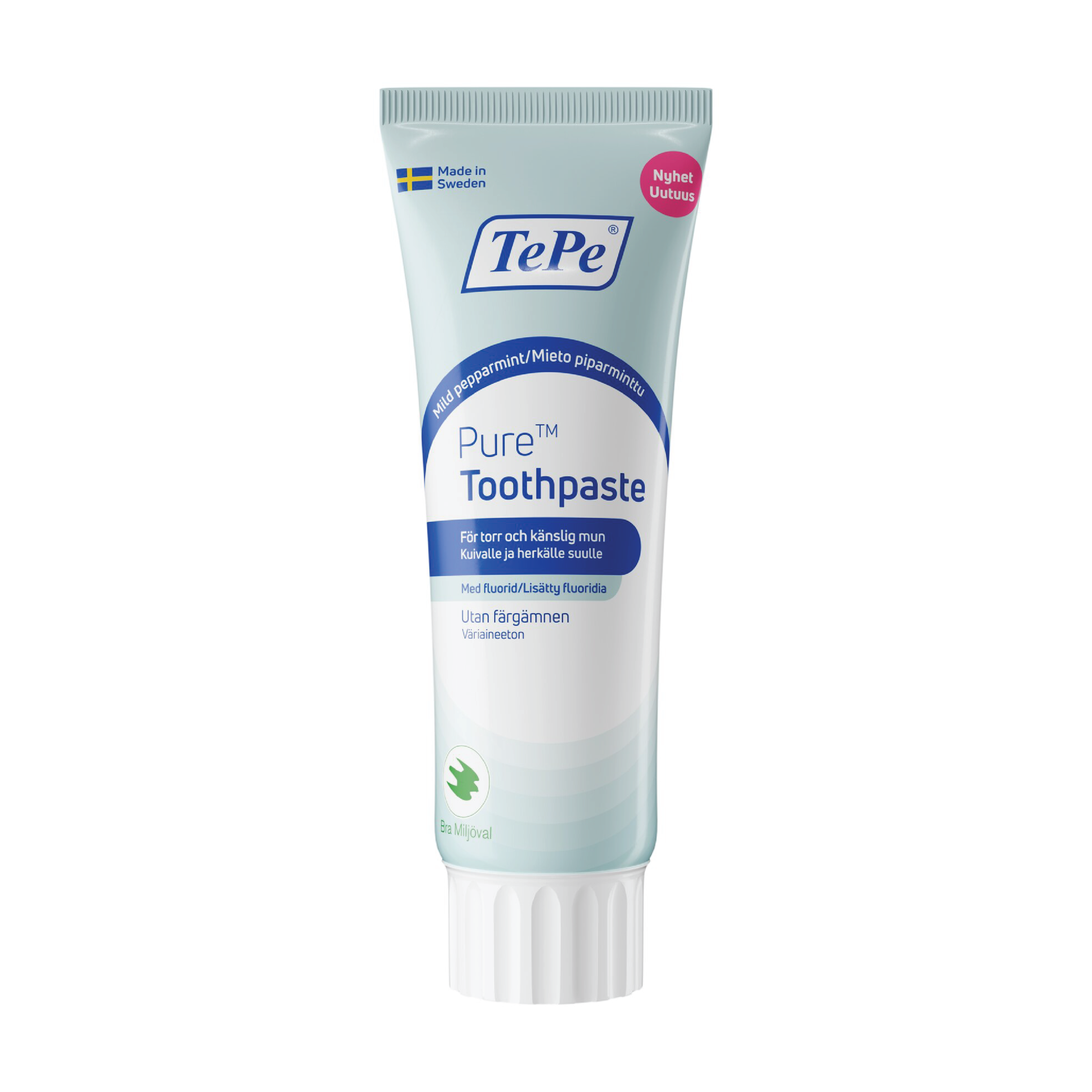 TePe TePe Pure™ Toothpaste, Mild peppermynte, 75 ml
