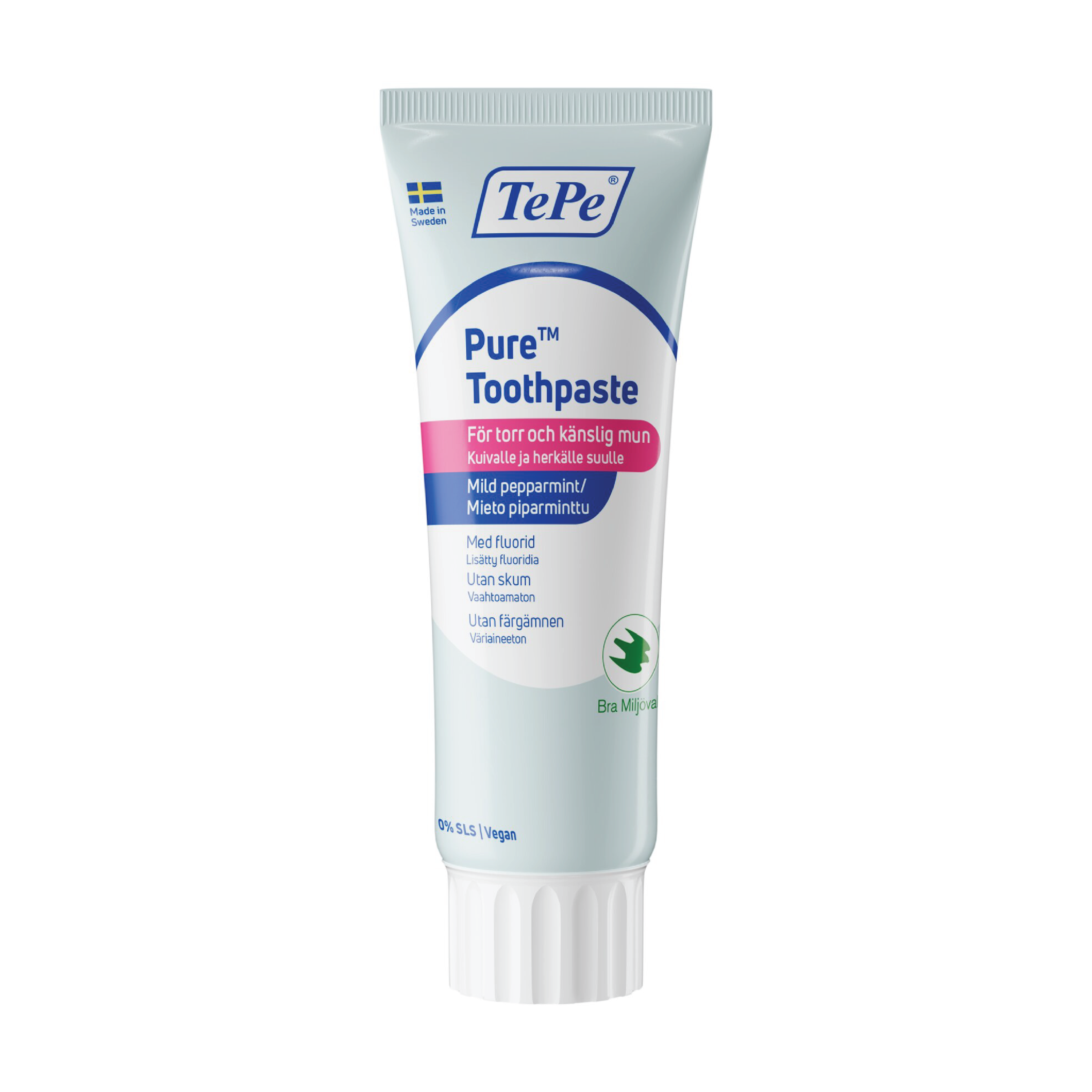 TePe TePe Pure™ Toothpaste, Mild peppermynte, 75 ml