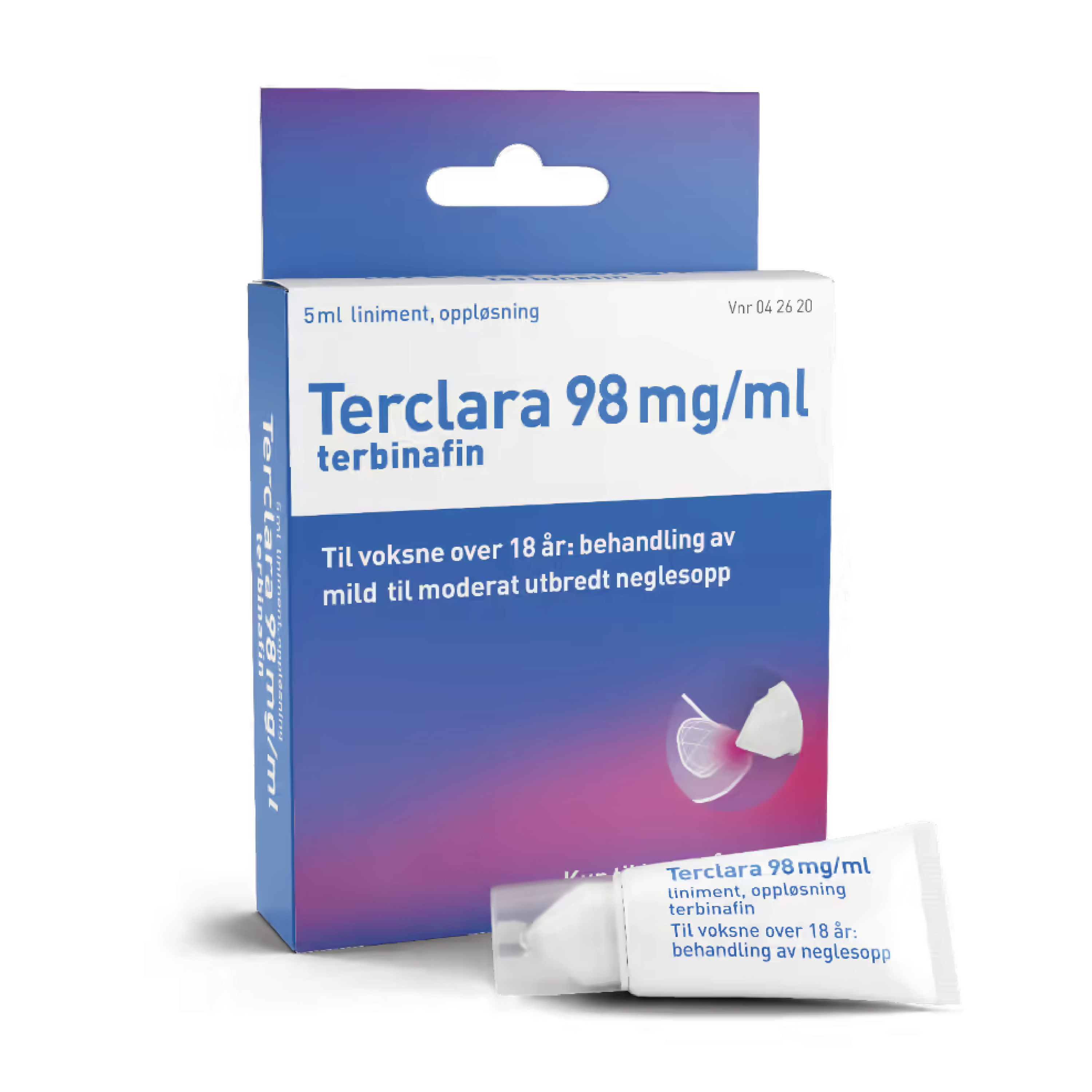 Terclara 98 mg/ml liniment, 5 ml