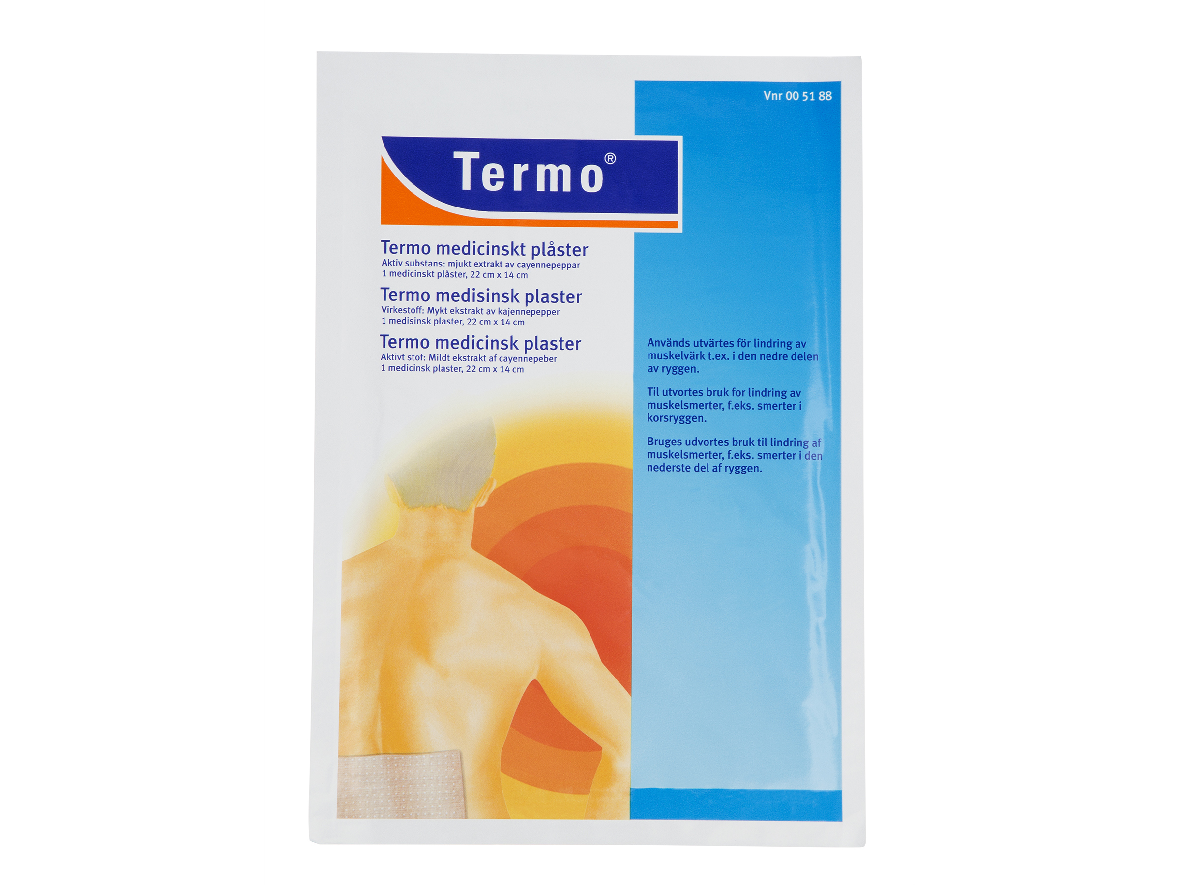 Termo medisinert plaster, 1 stk.