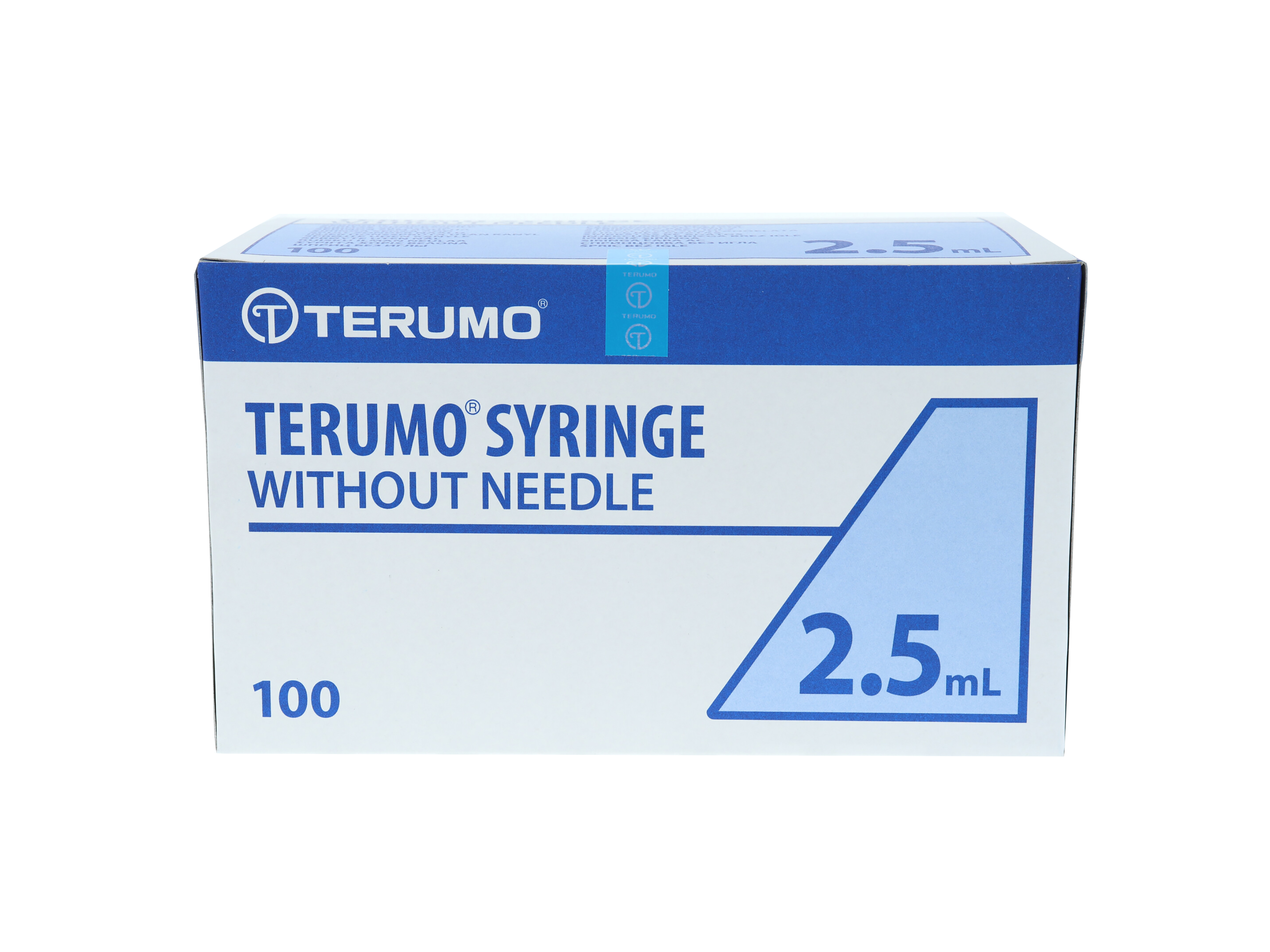 Terumo Sprøyte  2,5ml luer slip tip, 100 stk.